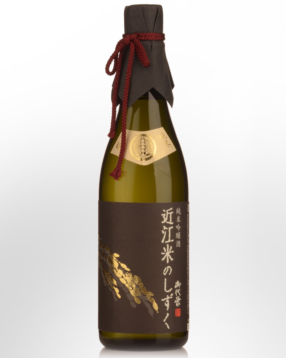 Kitajima Miyosakae Omimai no Shizuku (Drops of Oumi Rice) Junmai Ginjo Sake (720ml)