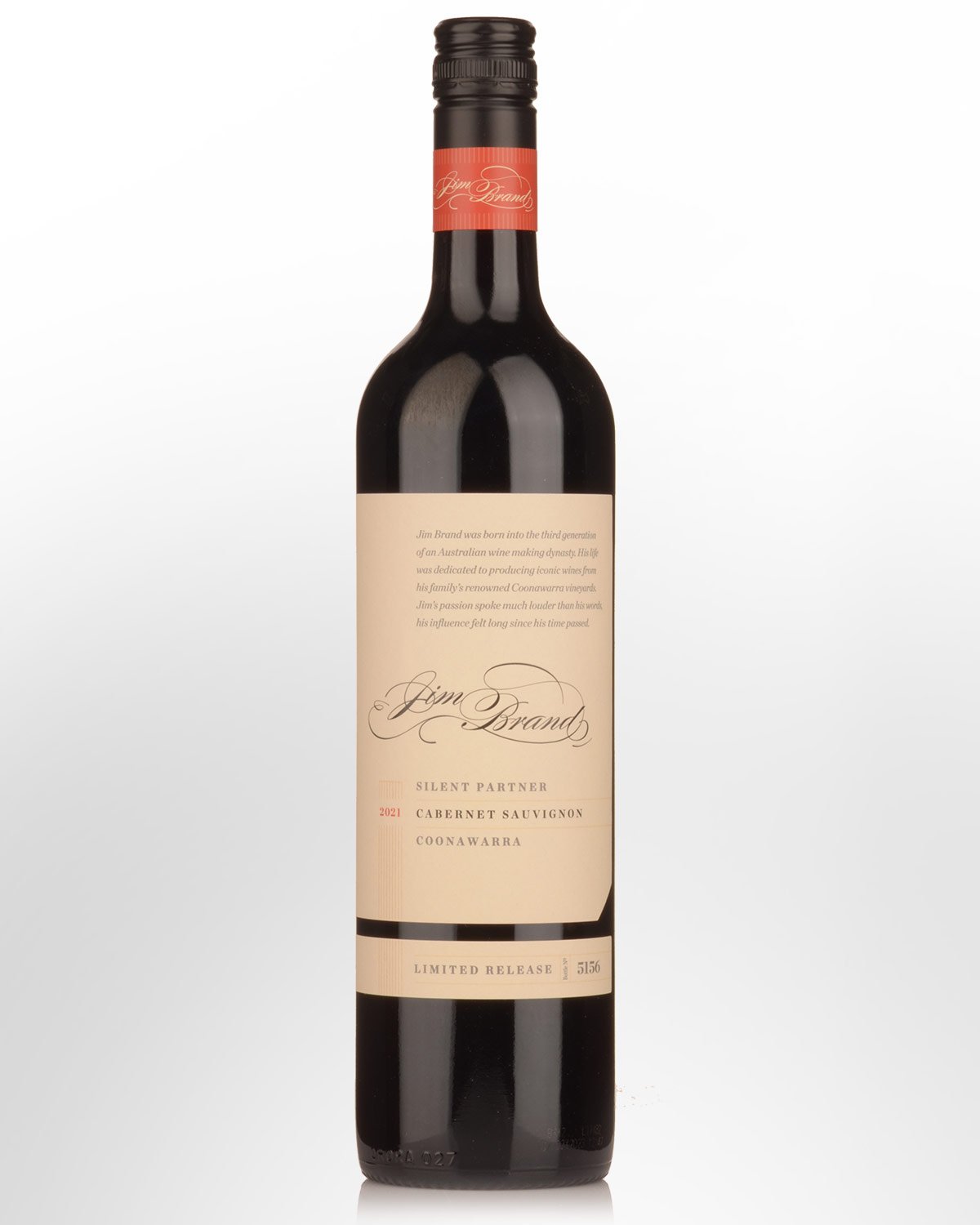 2021 Jim Brand Silent Partner Coonawarra Cabernet Sauvignon