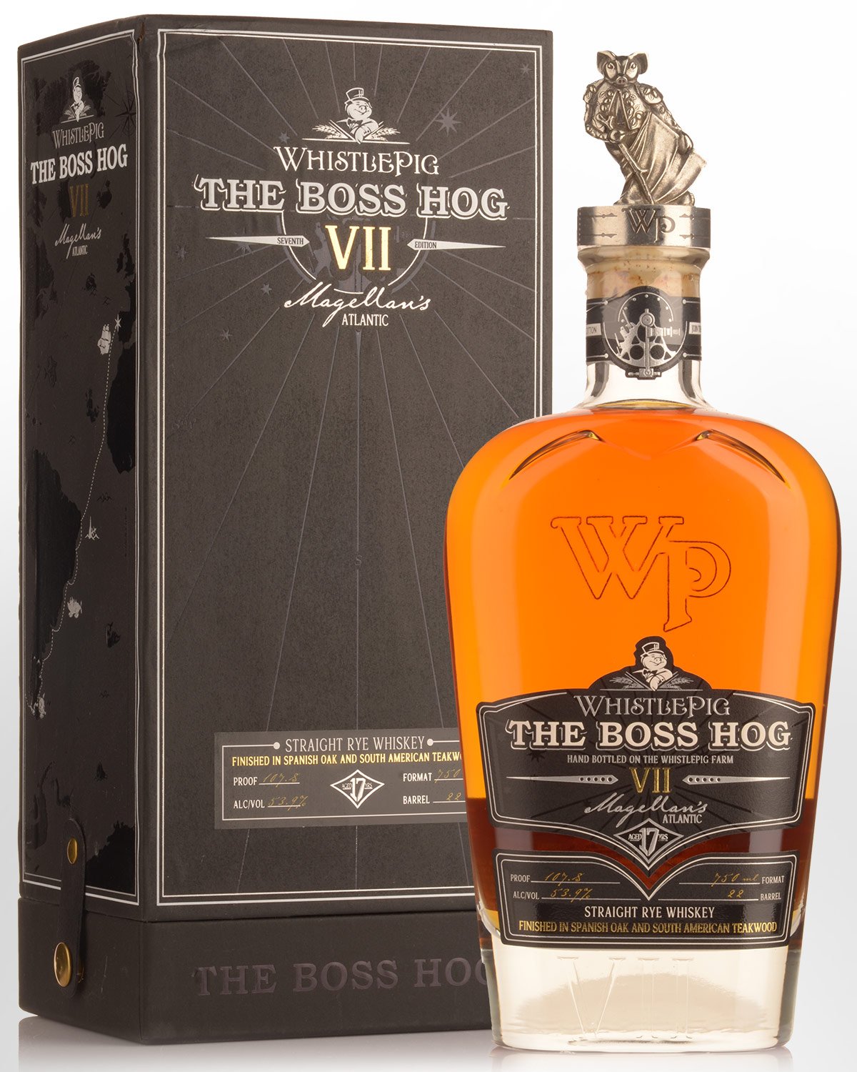 Whistle Pig The Boss Hog Magellan's Atlantic 17 Year Old Cask Strength Rye Whiskey (750ml) - Seventh Edition