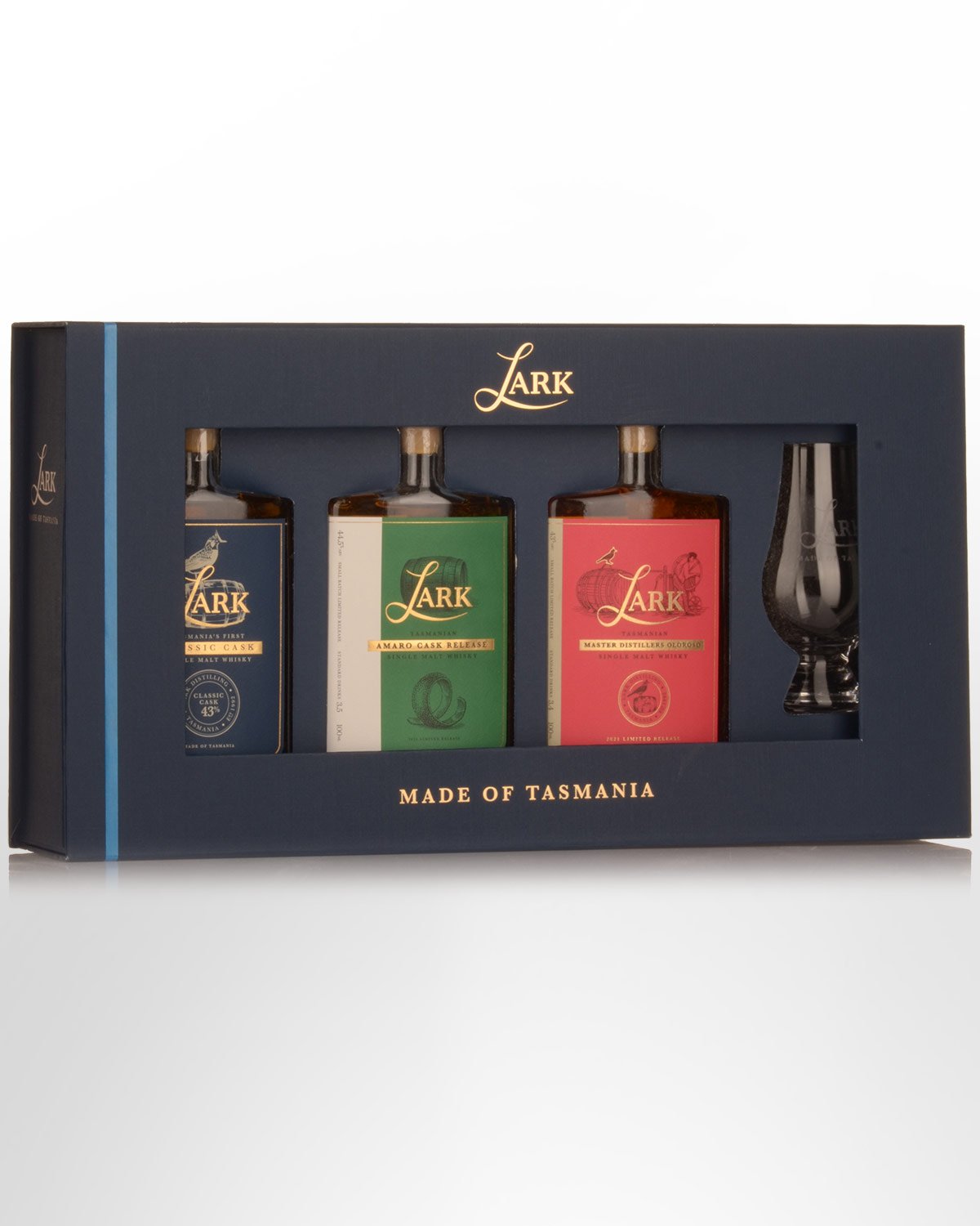 The Lark Distillery Explorers Flight Australian Whisky Gift Pack (3 x 100ml)