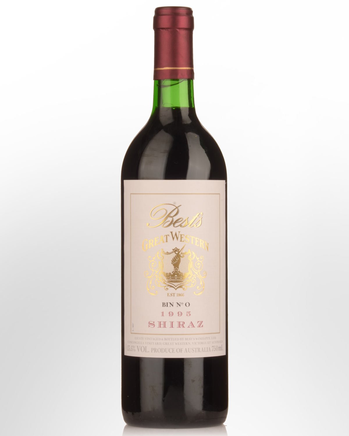 1995 Best's Great Western Bin No. 0 Shiraz - Museum Release