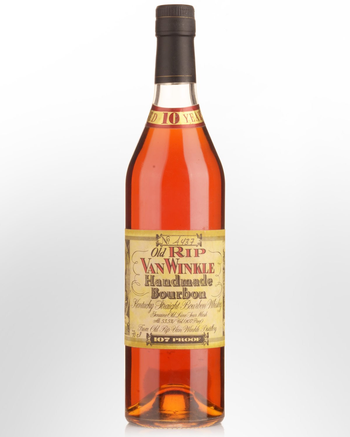 Old Rip Van Winkle 107 Proof 10 Year Old Bourbon Whiskey (700ml) - Circa 2013 bottling