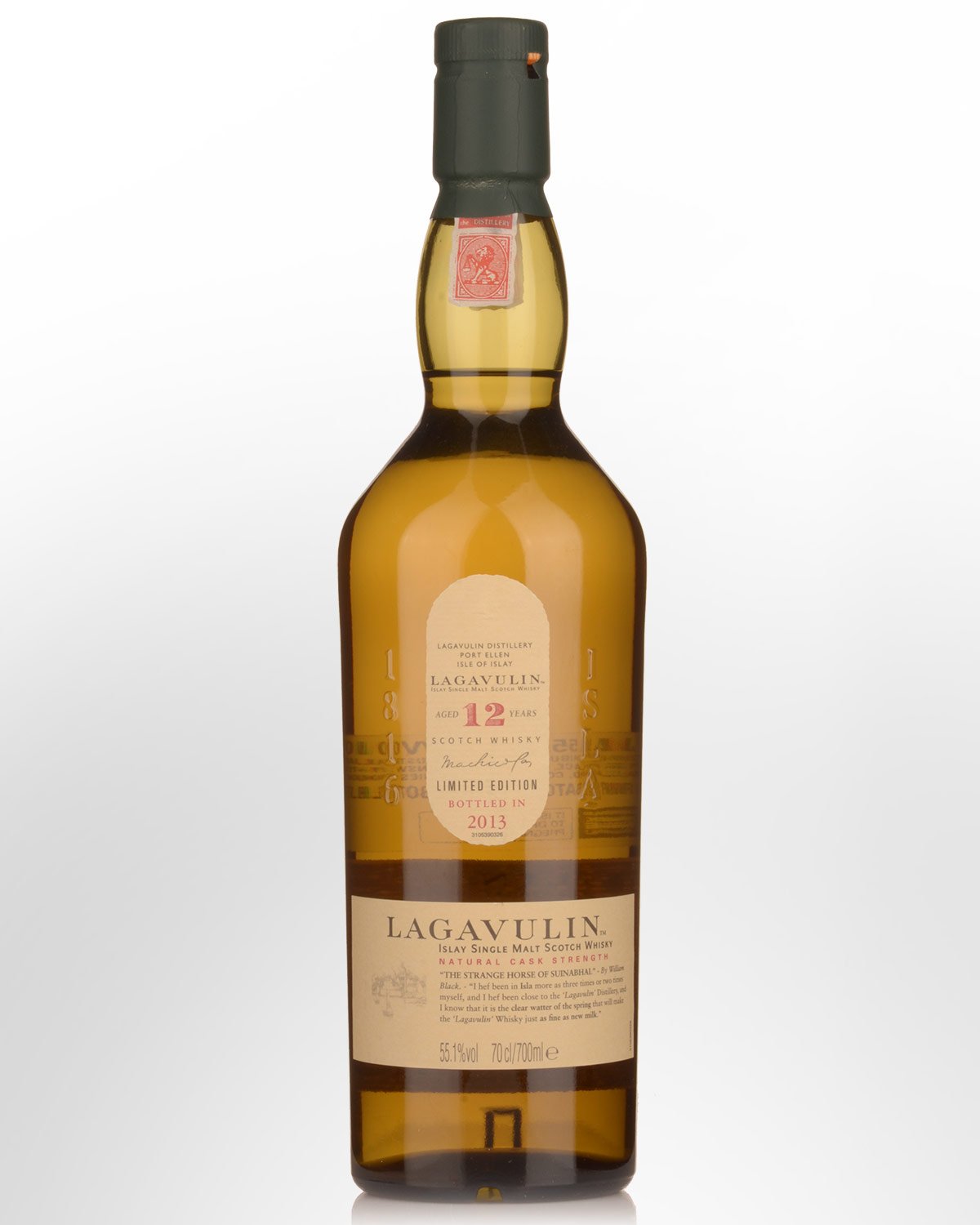 Lagavulin 12 Year Old (Special Release 2013) Cask Strength Single Malt Scotch Whisky (700ml)