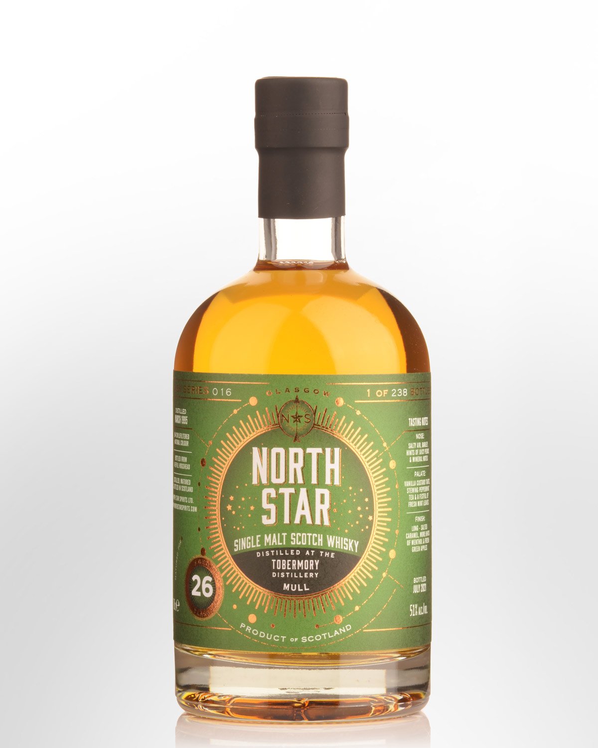 1995 North Star Tobermory 26 Year Old Cask Strength Single Malt Scotch Whisky (700ml)