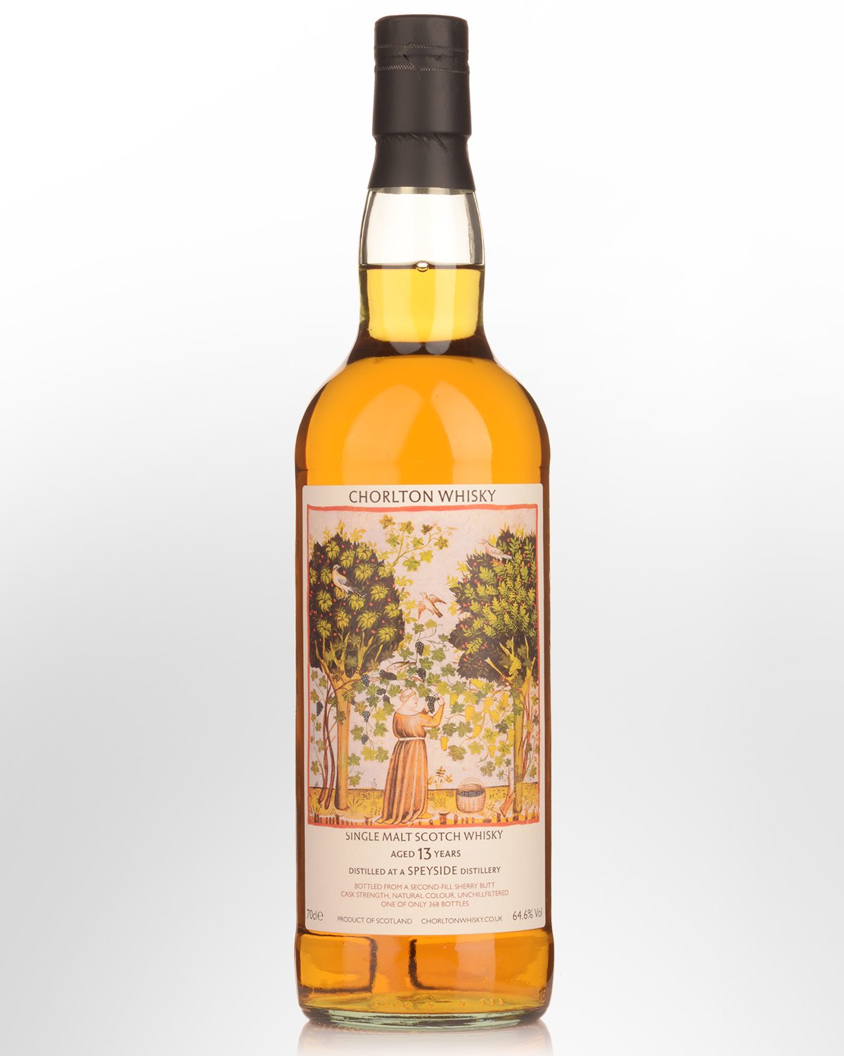 Chorlton Whisky Speyside 13 Year Old Cask Strength Single Malt Scotch Whisky (700ml)