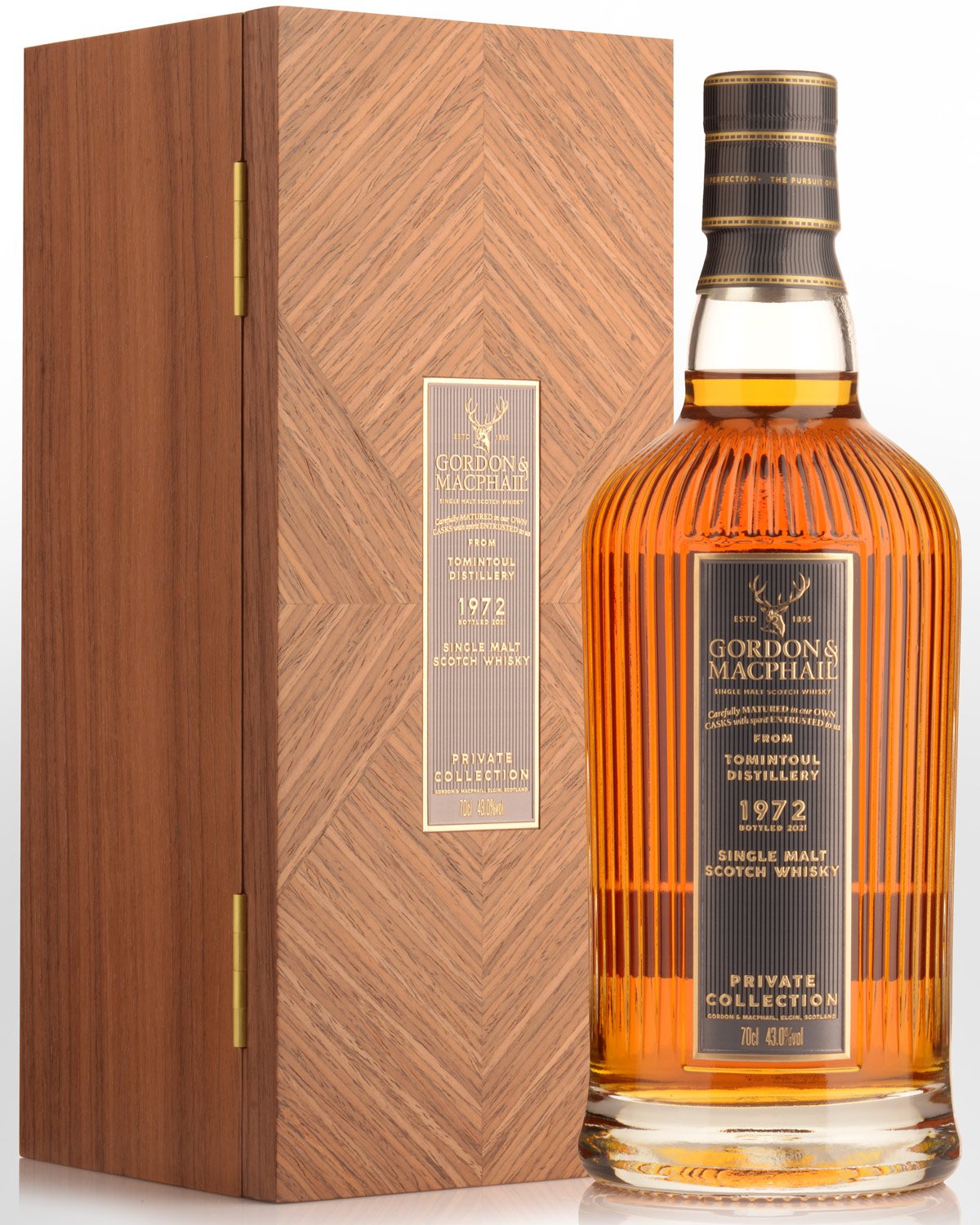 1972 Gordon & Macphail Private Collection Tomintoul 48 Year Old Cask Strength Single Malt Scotch Whisky (700ml)