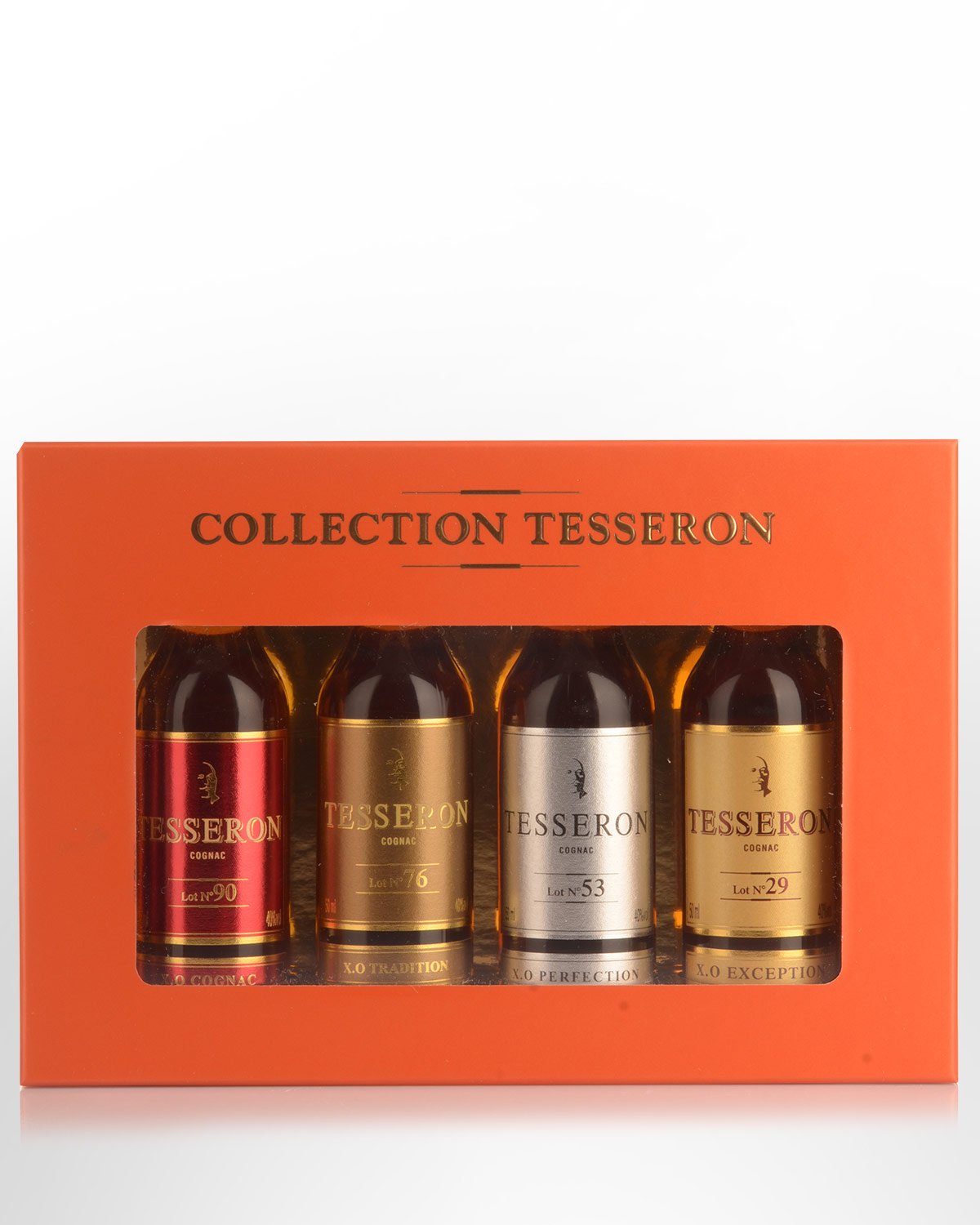 Tesseron XO Cognac Collection 4-Pack (4 x 50ml)