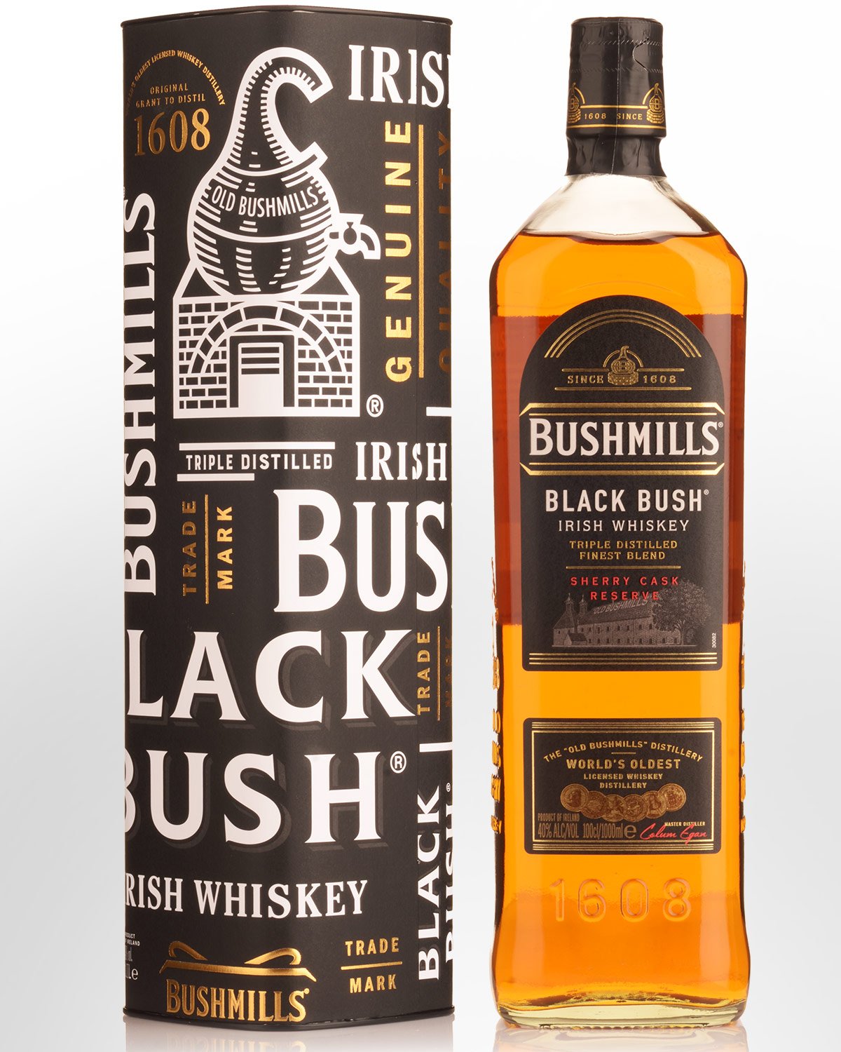 Bushmills Black Bush Irish Whiskey (1000ml)