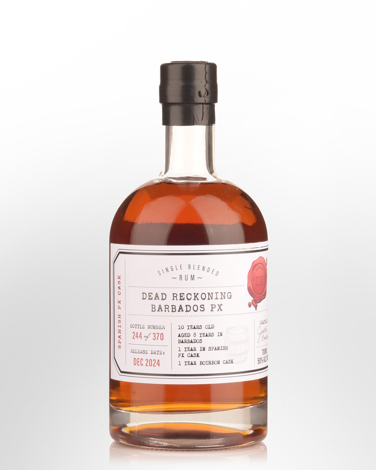 Dead Reckoning Barbados PX 10 Year Old Single Blended Barbados Rum (700ml)
