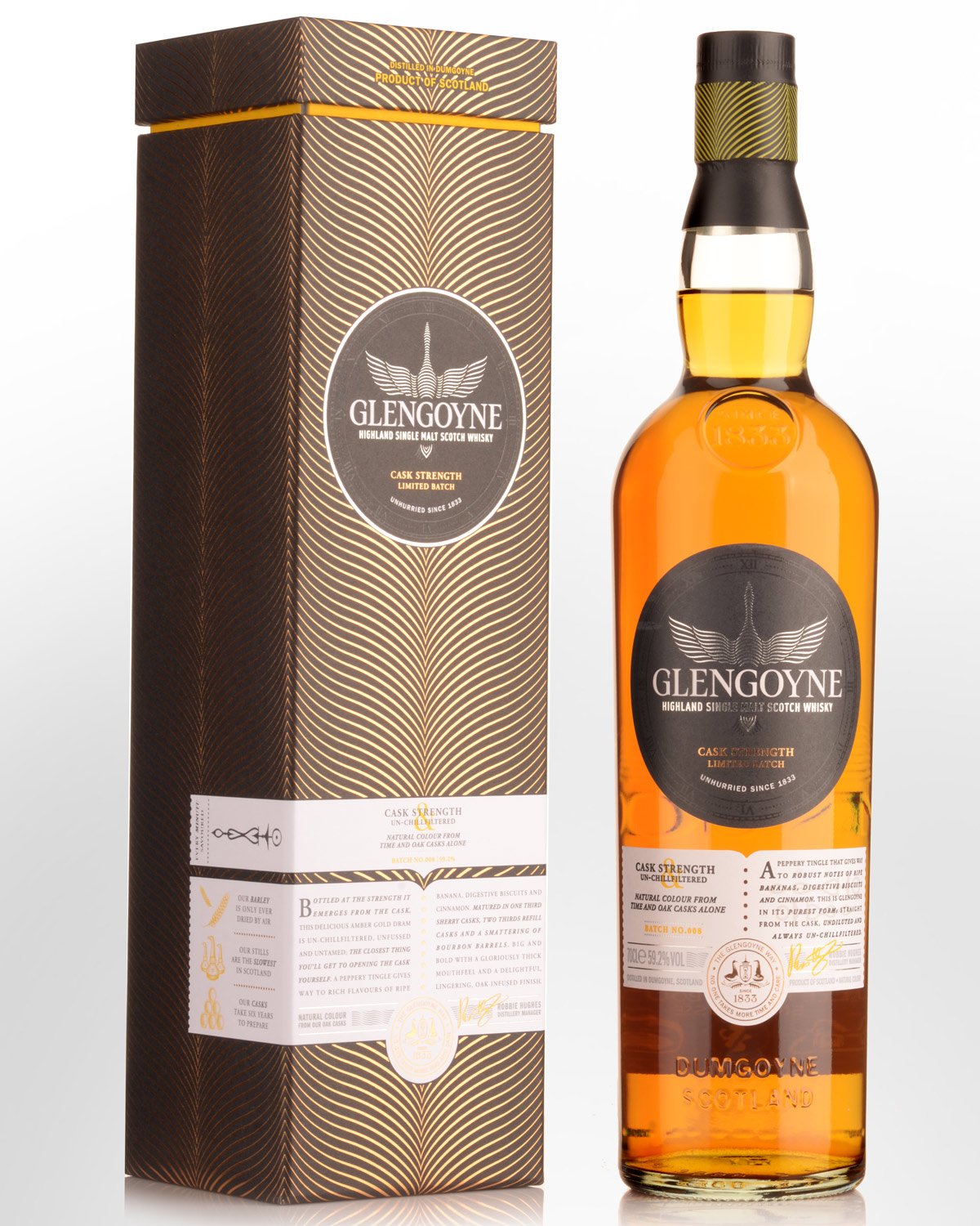 Glengoyne Cask Strength Single Malt Scotch Whisky (700ml)