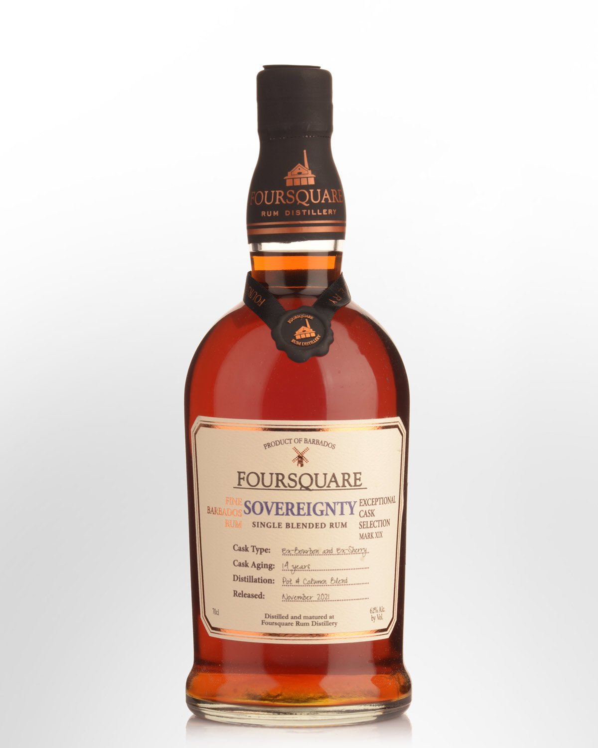 Foursquare Sovereignty Exceptional Cask Selection 14 Year Old Single Blended Rum (700ml)