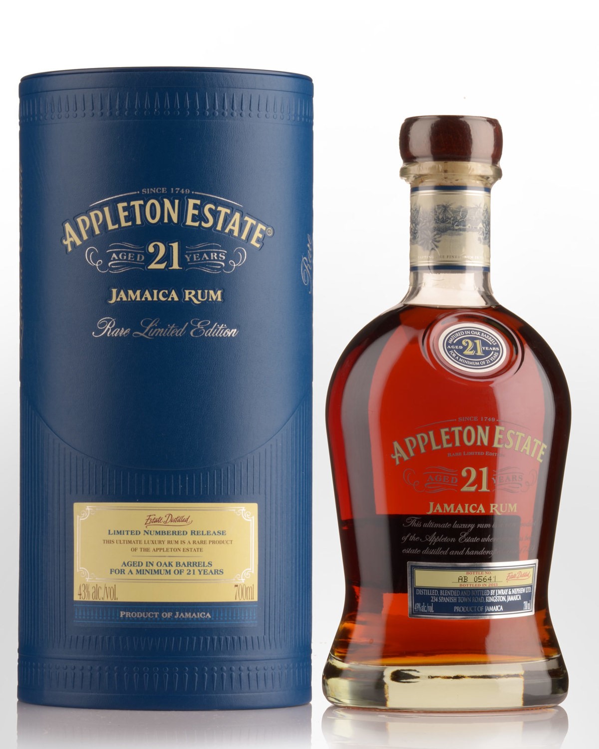 Appleton Estate 21 Year Old Rum (700ml)