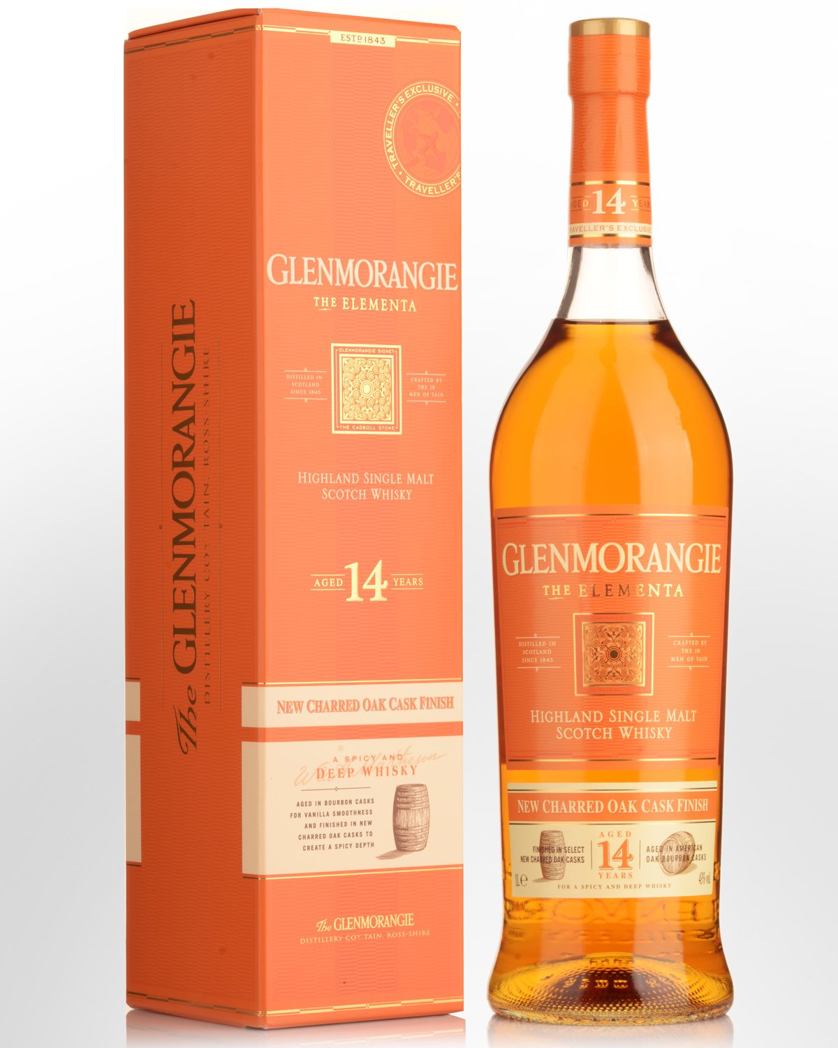 Glenmorangie The Elementa 14 Year Old Single Malt Scotch Whisky (1000ml)
