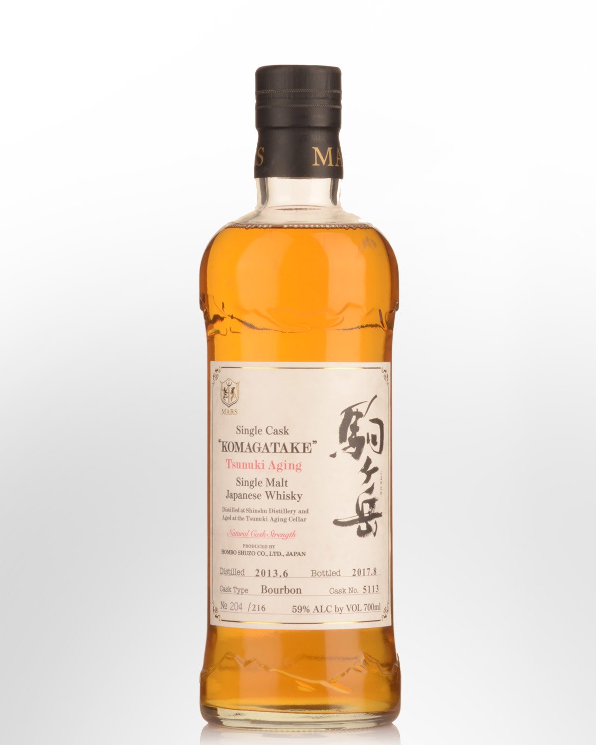 2017 Shinshu Mars Distillery Komagatake Tsunuki Aging Cask Strength Single Malt Japanese Whisky (700ml)