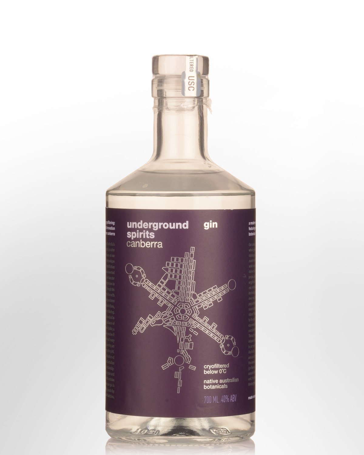 Underground Spirits Native Australian Gin (700ml)