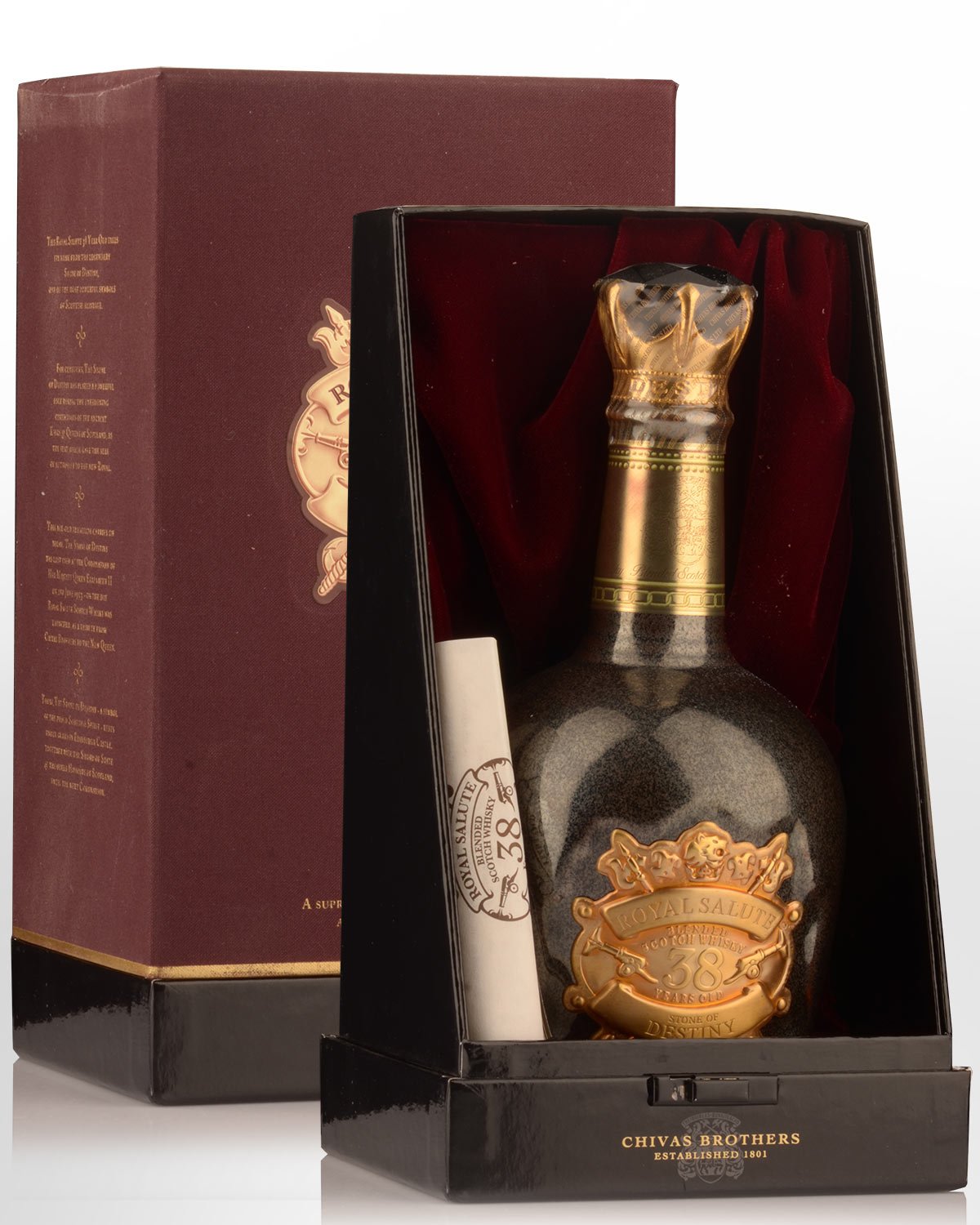 Chivas Brothers Royal Salute Stone of Destiny 38 Year Old Blended Scotch Whisky (500ml)
