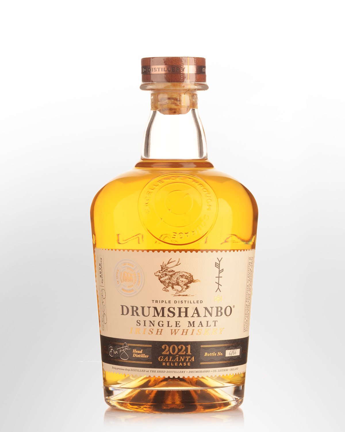 Drumshanbo Galanta 2021 Release Single Malt Irish Whiskey (700ml)