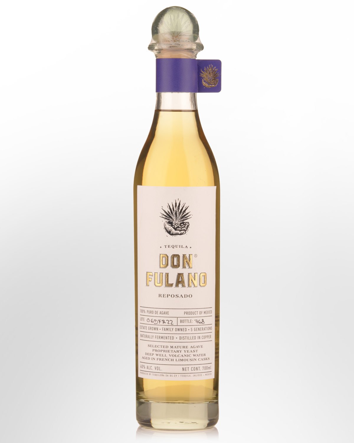 Don Fulano 100% Agave Reposado Tequila (700ml)