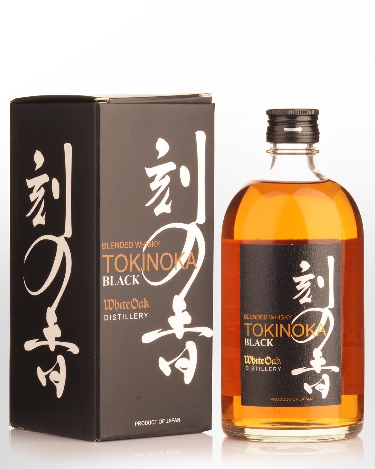 White Oak Tokinoka Black Blended Japanese Whisky (500ml) - 50%