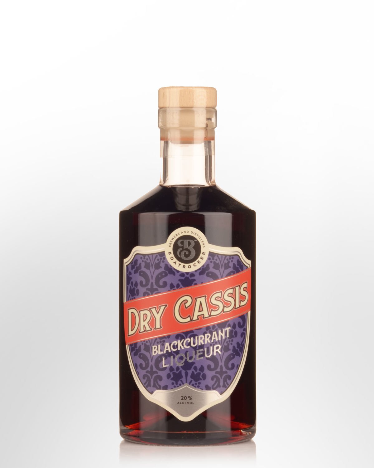 Boatrocker Dry Cassis Blackcurrant Liqueur (500ml)