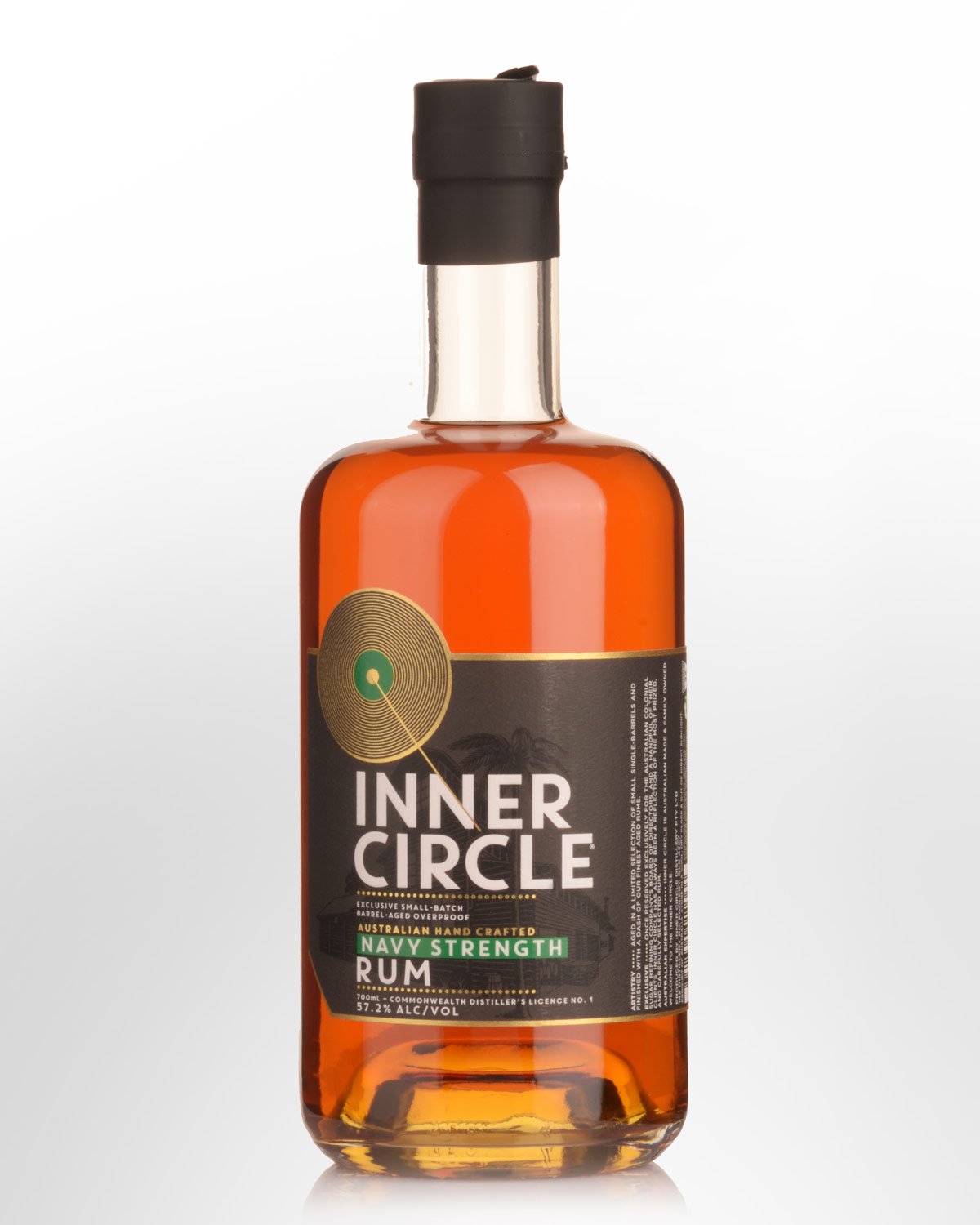 Inner Circle Green Dot Navy Strength Rum (700ml)