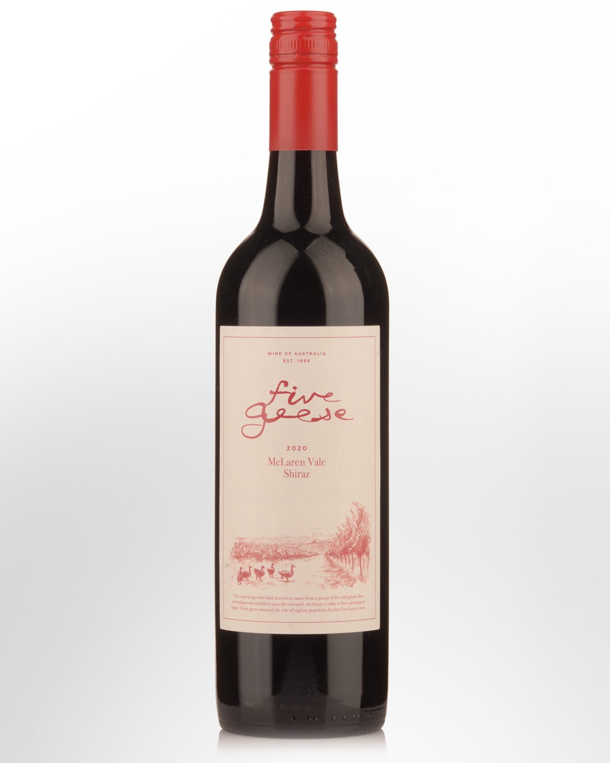 2020 Five Geese Shiraz