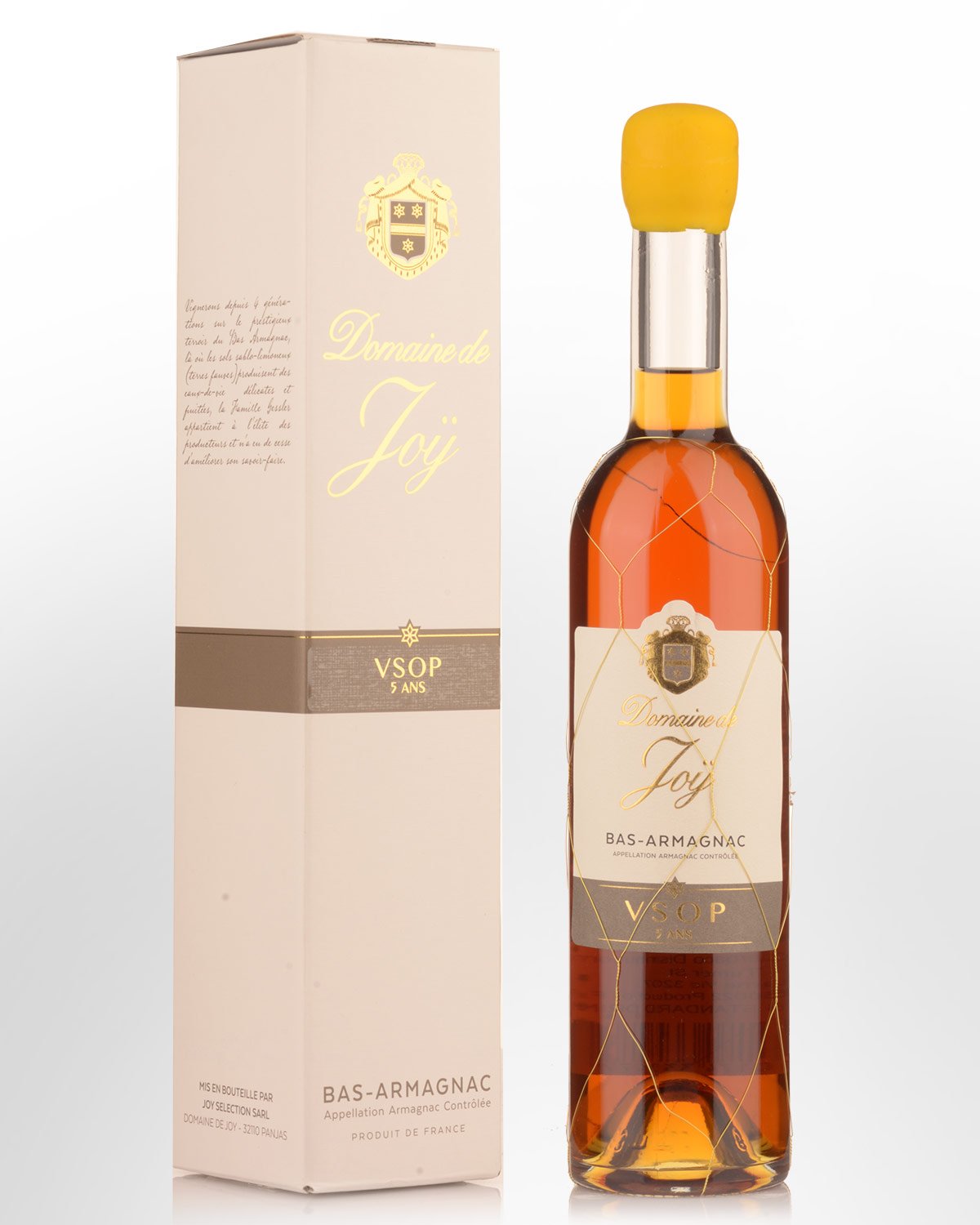 Domaine de Joy VSOP 5 Year Old Bas Armagnac (500ml)