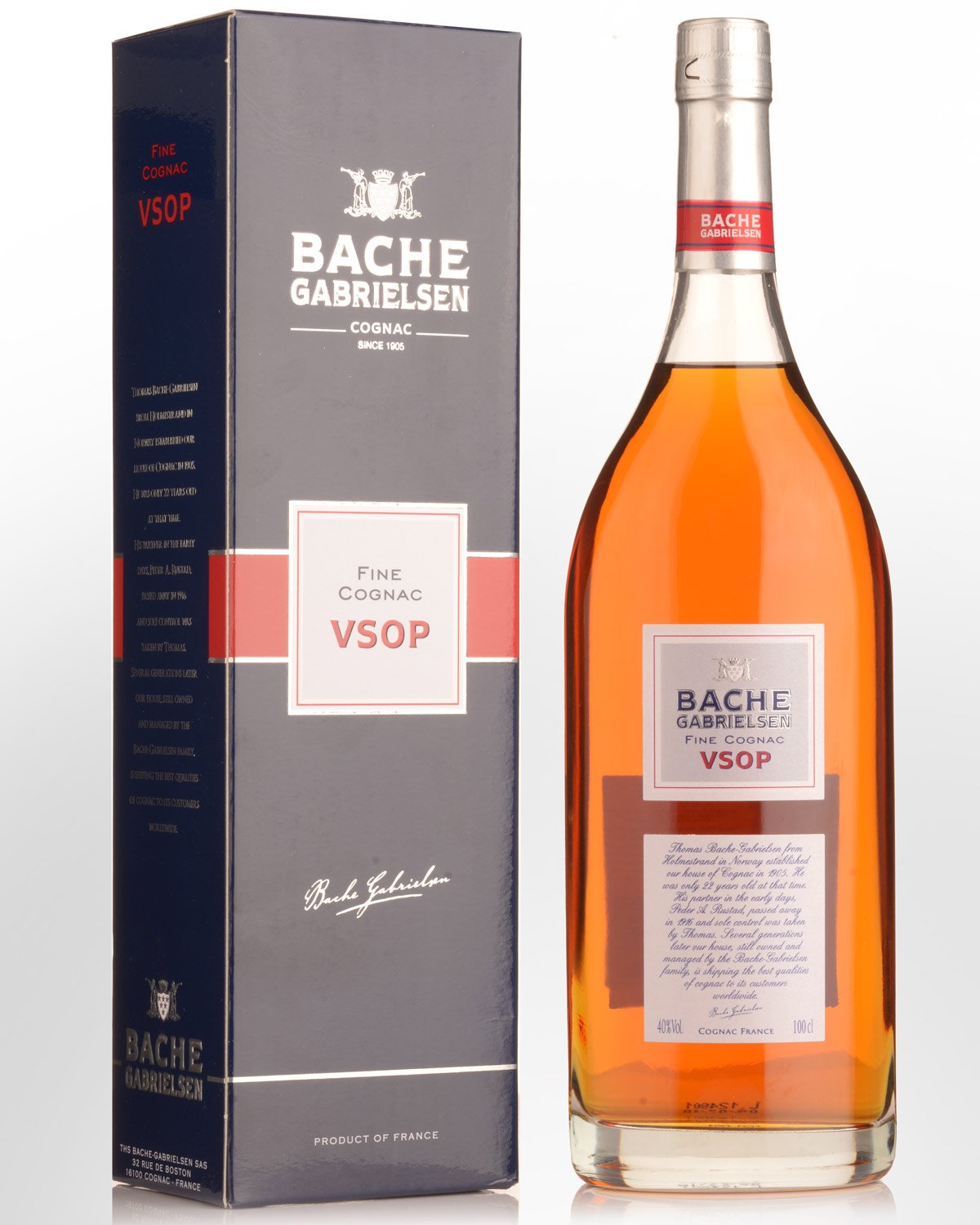 Bache Gabrielsen VSOP Cognac (1000ml)
