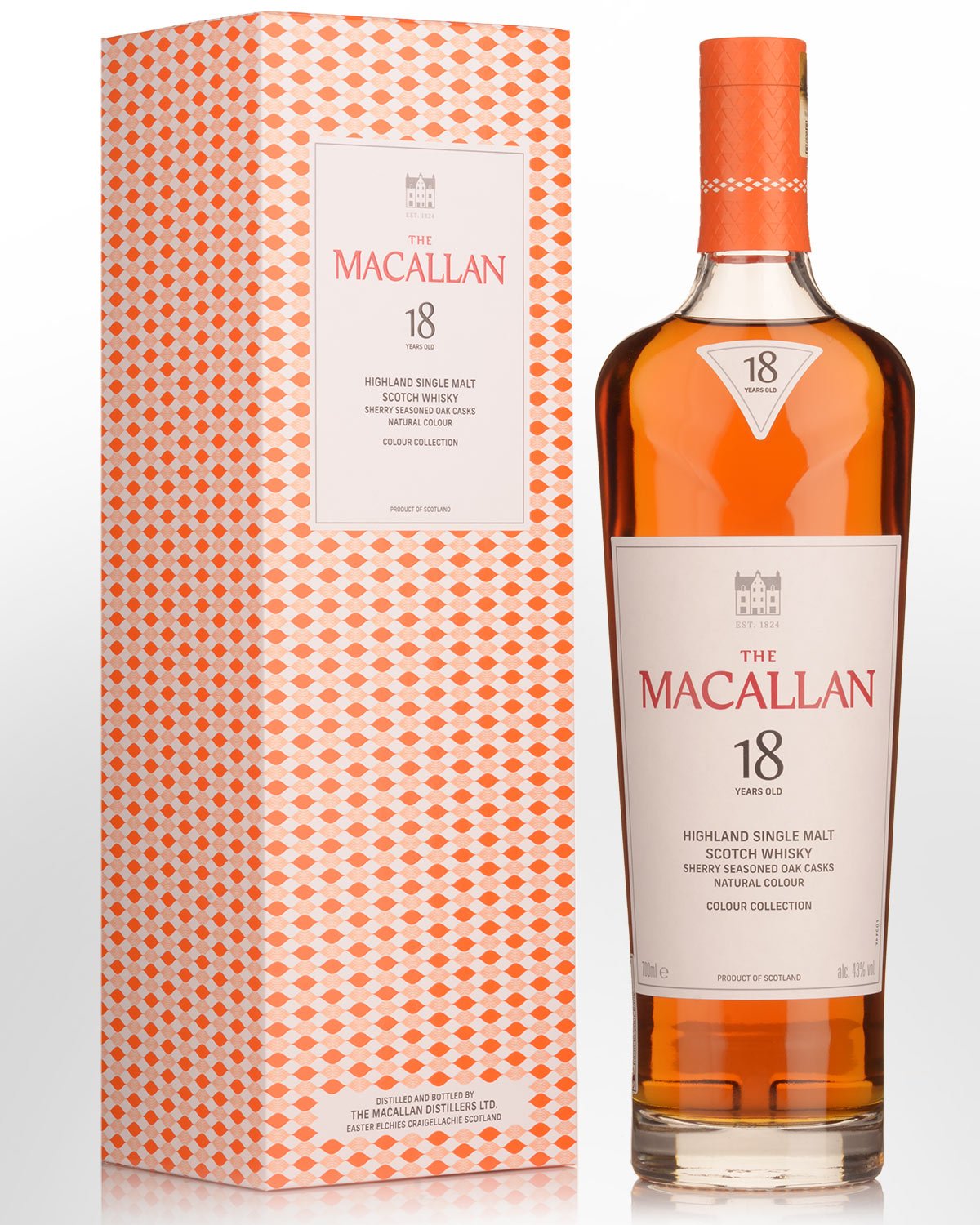 The Macallan Colour Collection 18 Year Old Single Malt Scotch Whisky (700ml)