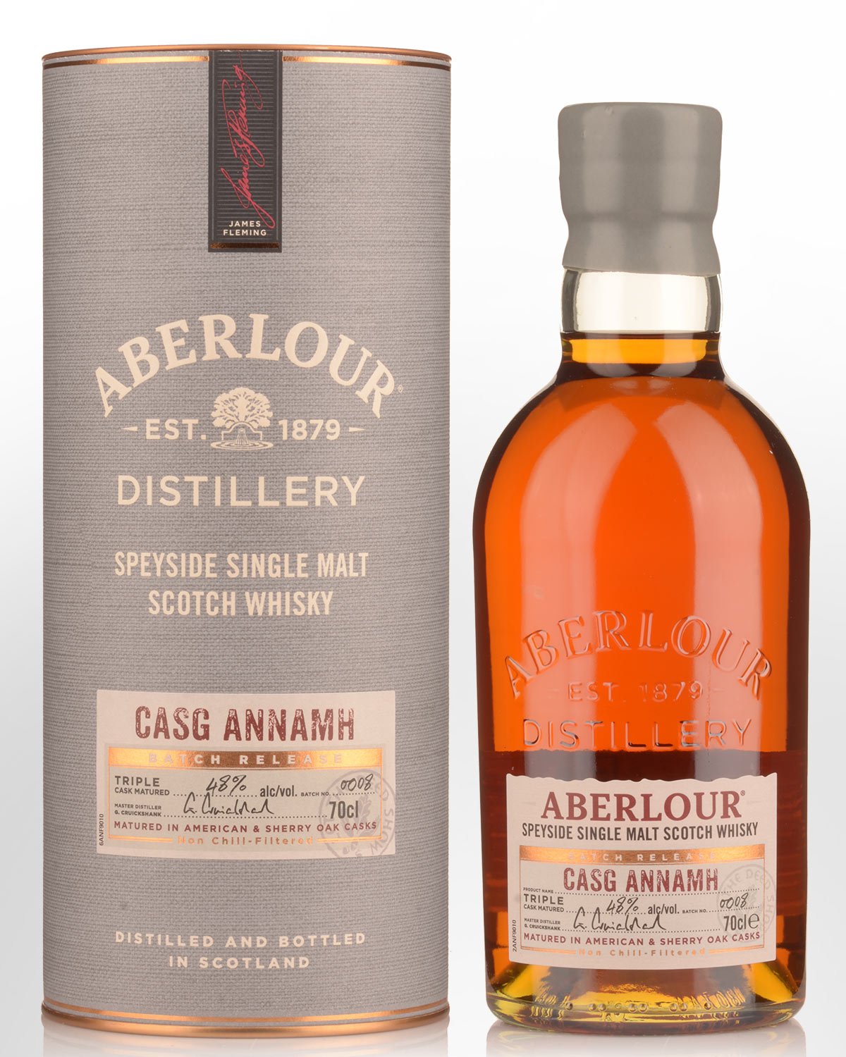 Aberlour Casg Annamh Single Malt Scotch Whisky (700ml) - Batch 8