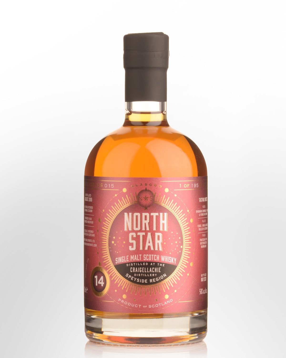 2006 North Star Craigellachie 14 Year Old Cask Strength Single Malt Scotch Whisky (700ml)