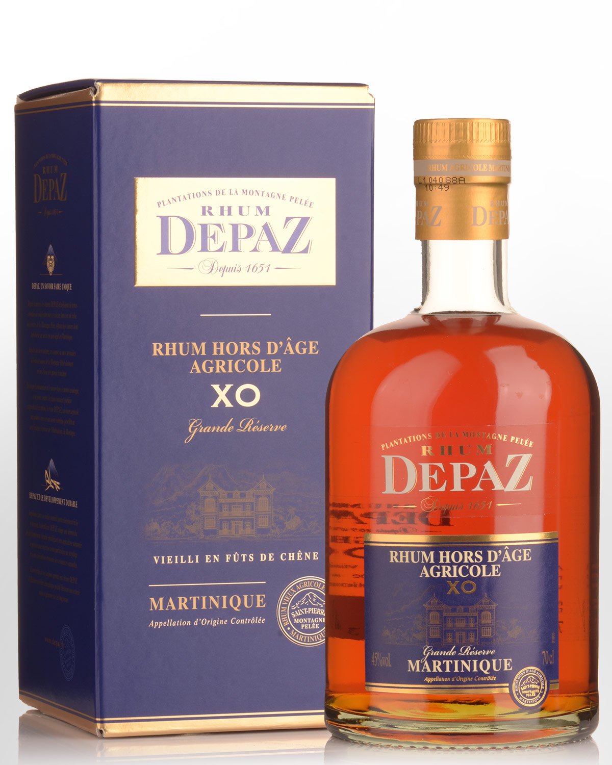 Depaz Grande Reserve XO Agricole Rum (700ml)