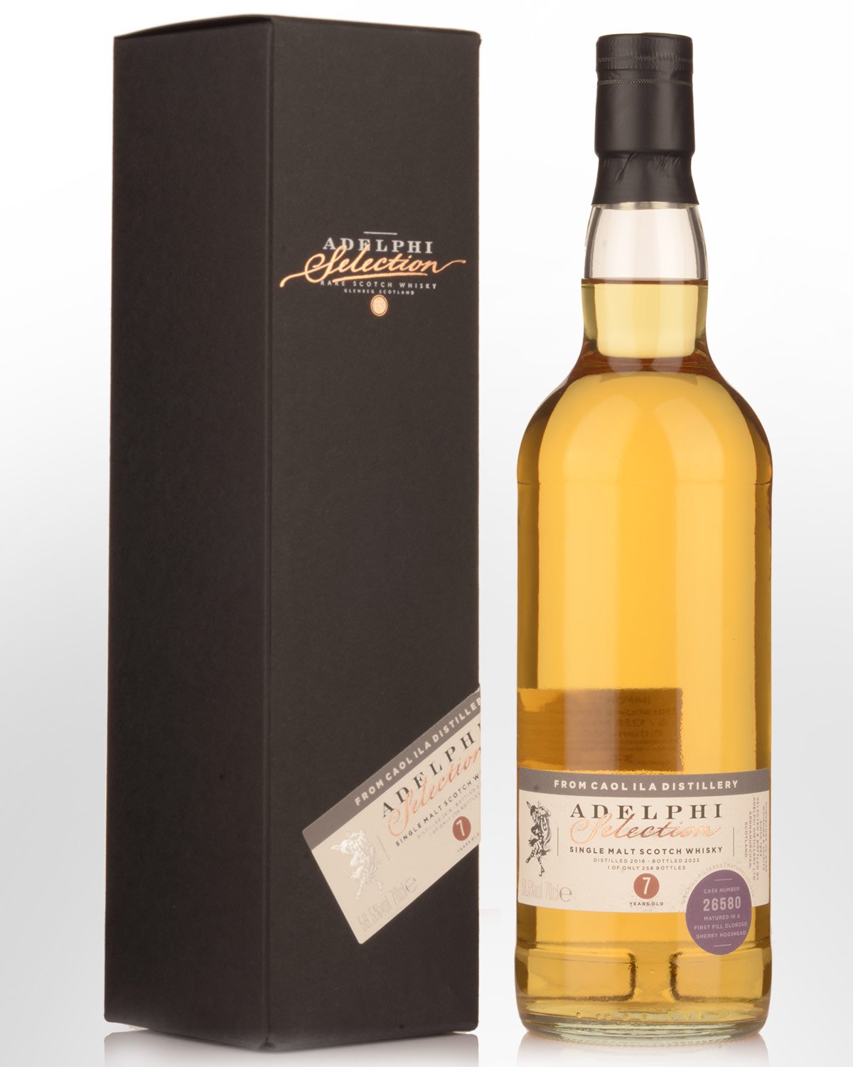 2016 Adelphi Caol Ila 7 Year Old Cask Strength Single Malt Scotch Whisky (700ml)