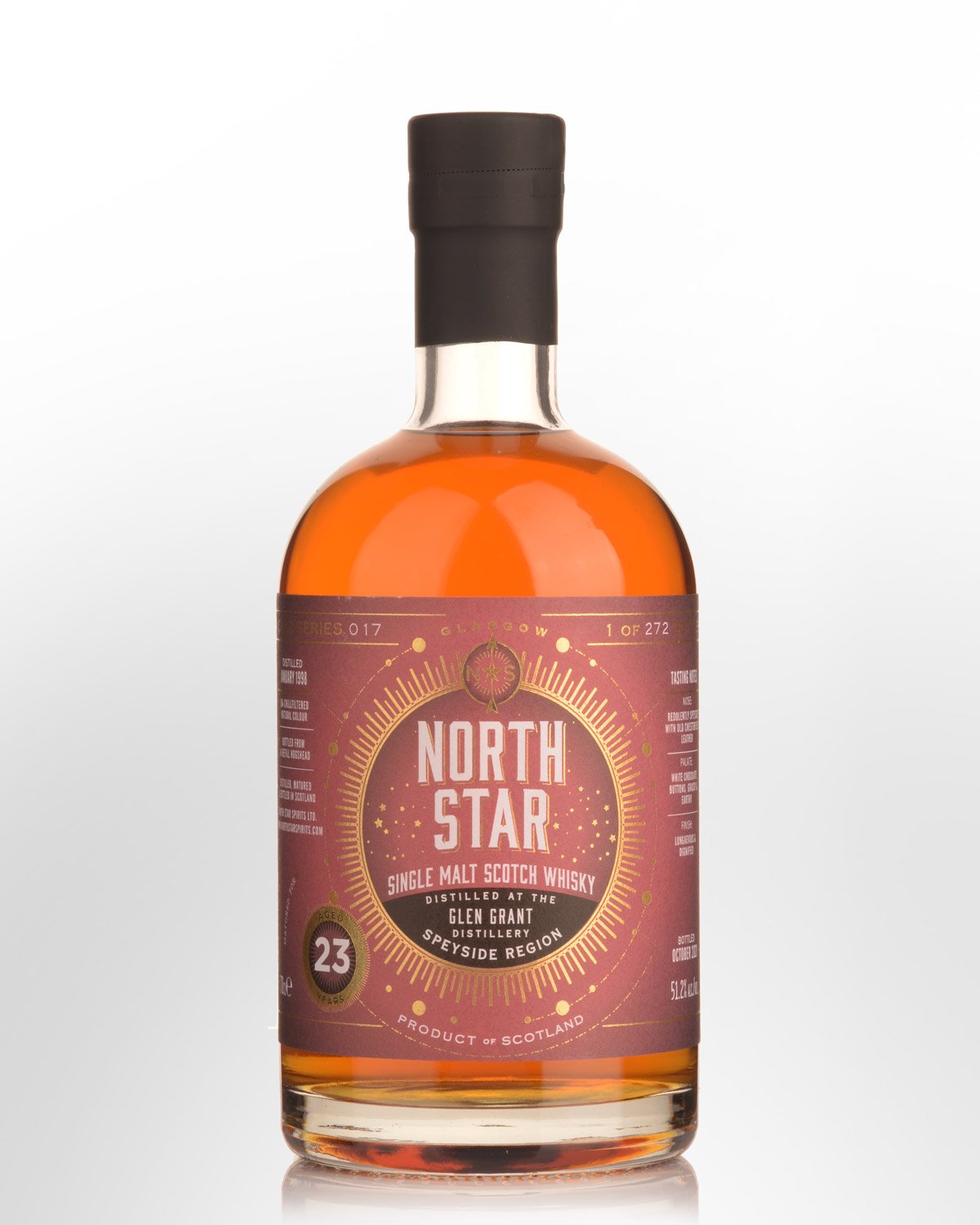 1998 North Star Glen Grant 23 Year Old Single Malt Scotch Whisky (700ml)
