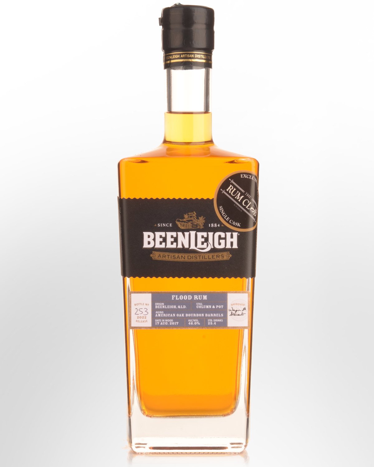 Beenleigh Flood Rum Single Cask Australian Rum (700ml)