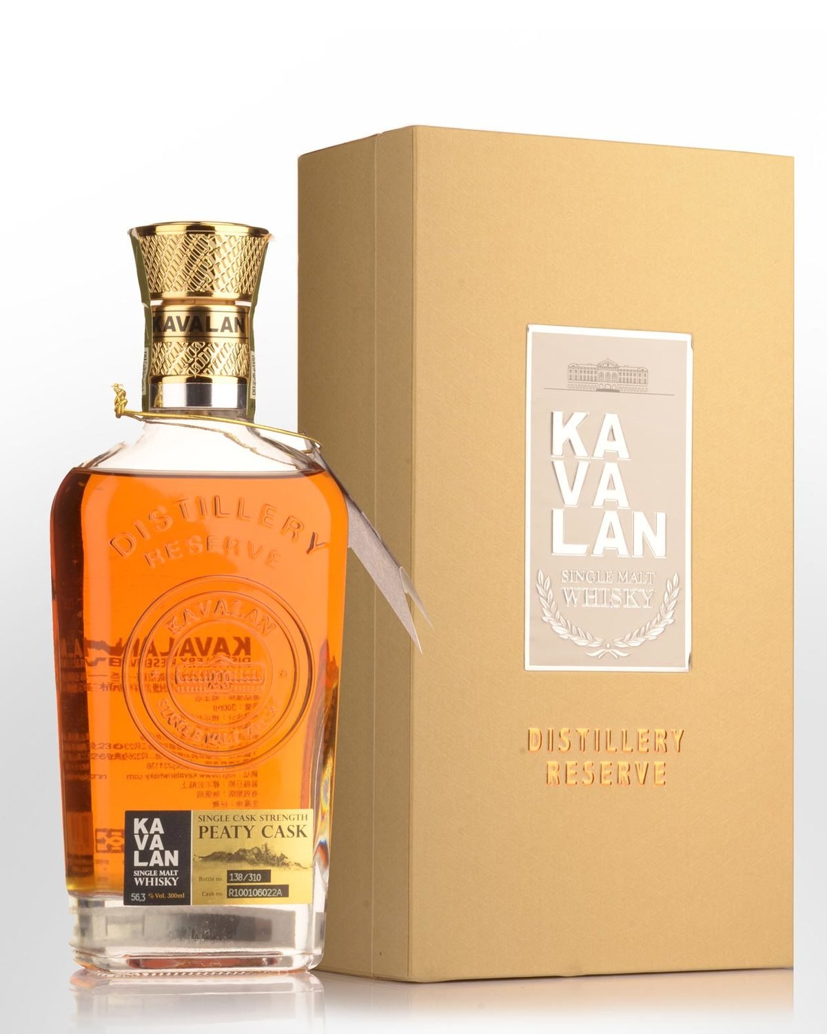 Kavalan Distillery Reserve Peaty Cask Cask Strength Single Malt