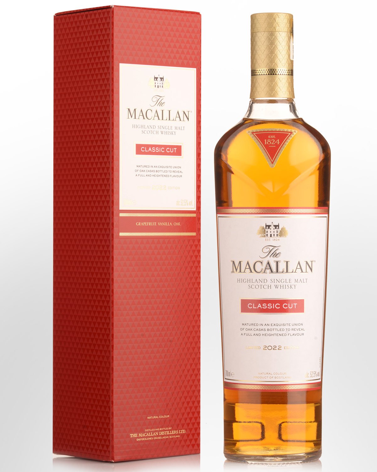 The Macallan Classic Cut 2022 Edition Cask Strength Single Malt Scotch Whisky (700ml)
