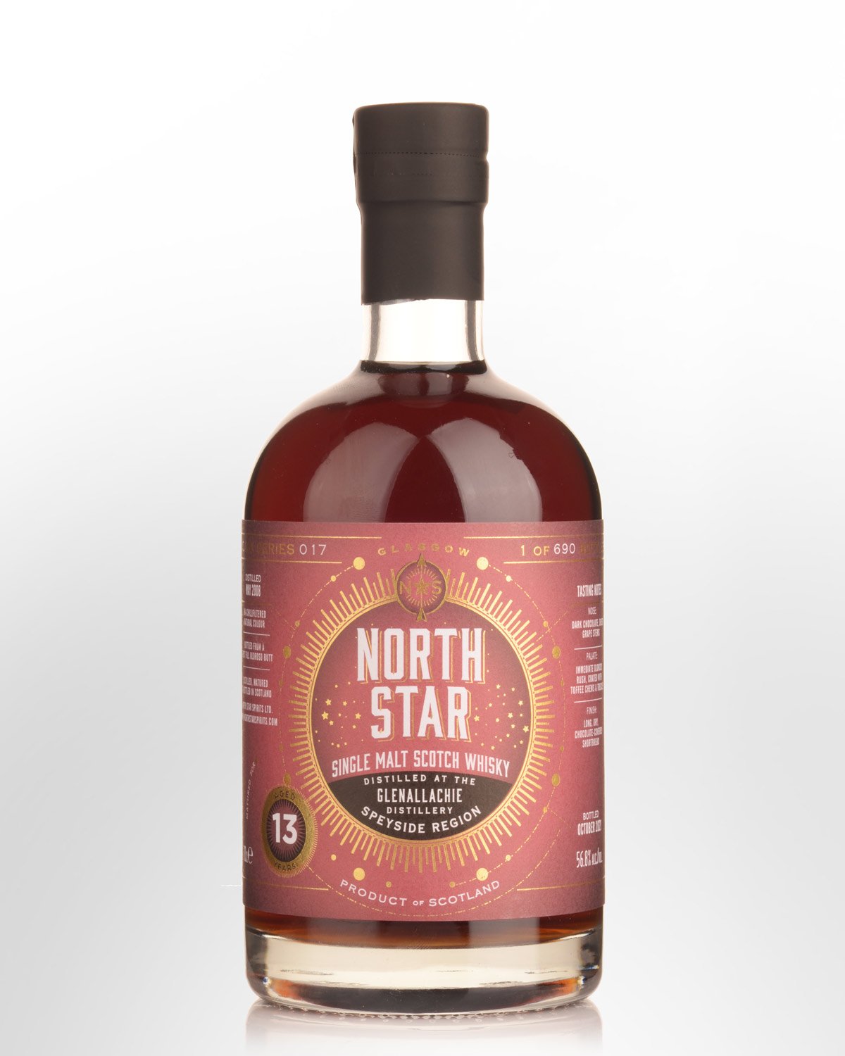 2008 North Star Glenallachie 13 Year Old Single Malt Scotch Whisky (700ml)