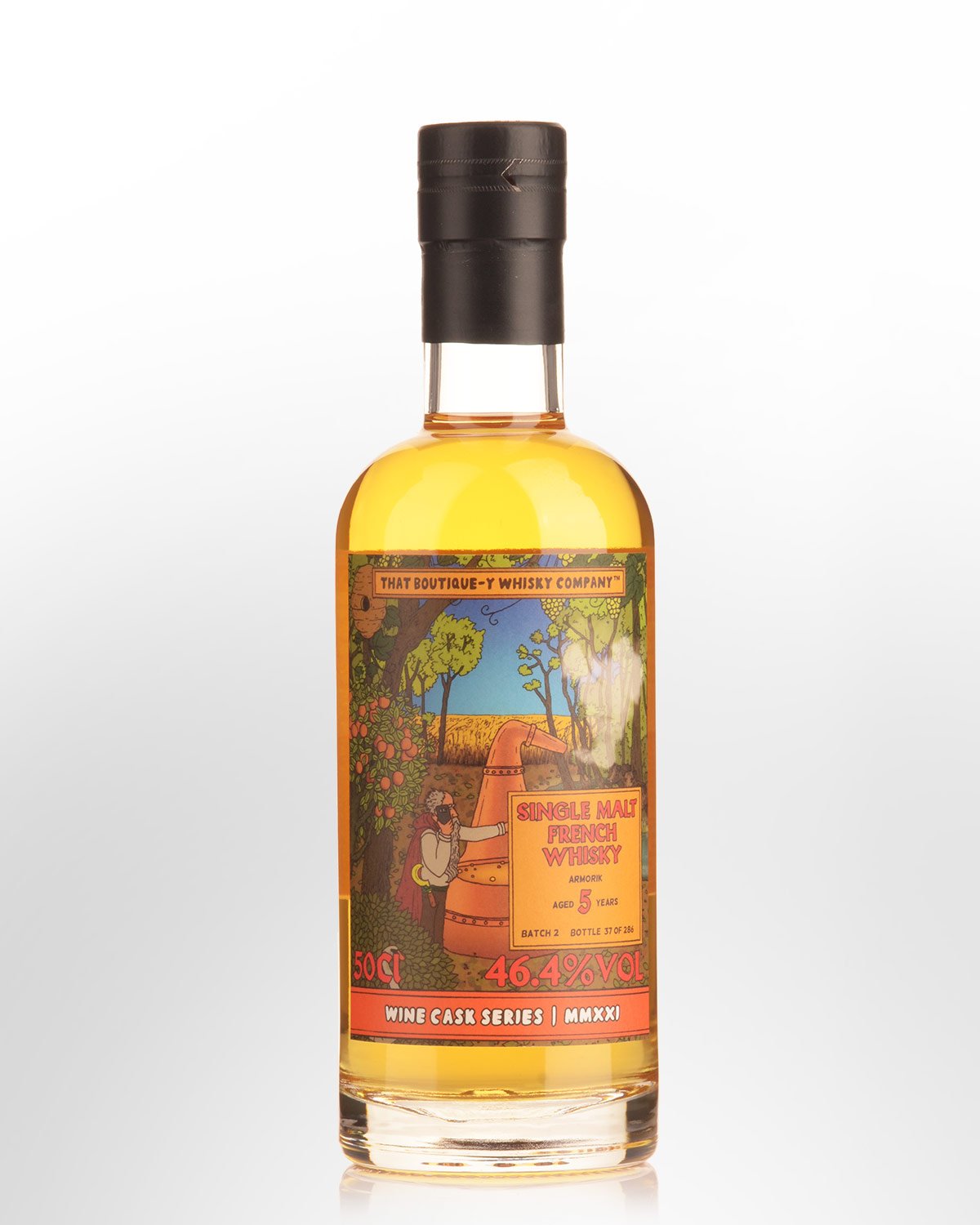 That Boutique-y Whisky Company Armorik 5 Year Old Sauternes Cask Single Malt French Whisky (500ml) - Batch 2