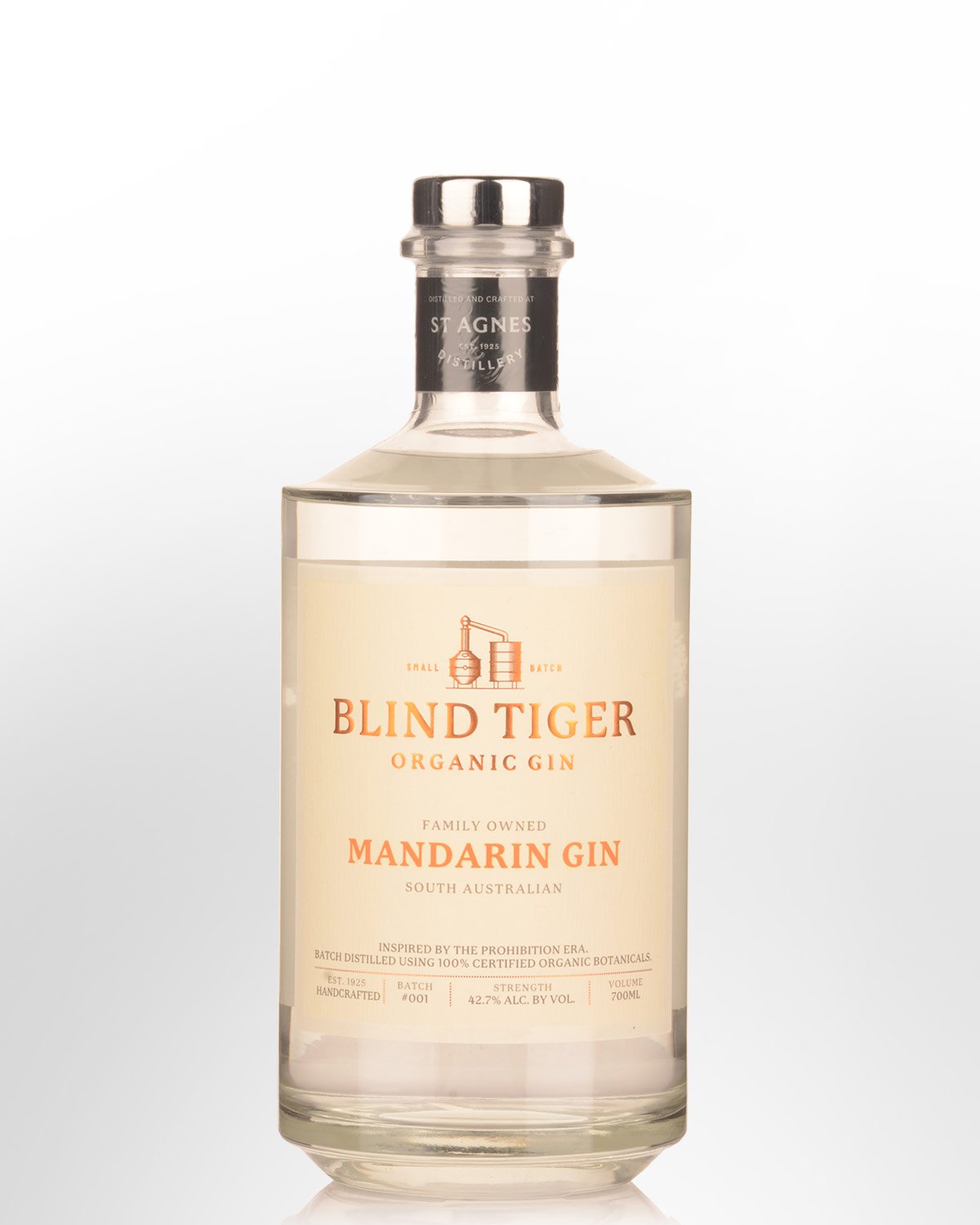 Blind Tiger Organic Mandarin Gin (700ml)