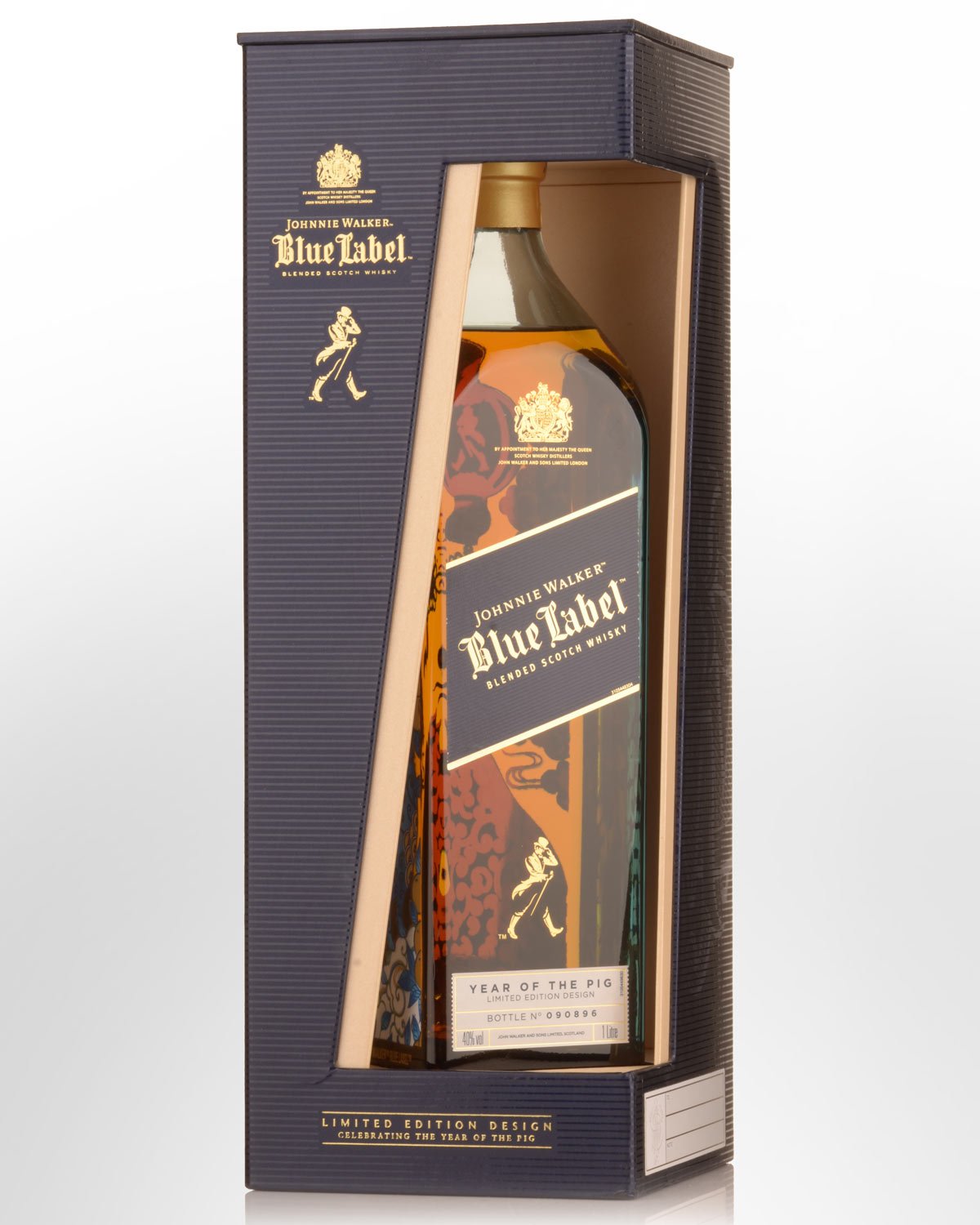 Johnnie Walker Blue Label Year of the Pig Australia Limited Edition Blended Scotch Whisky (1000ml)