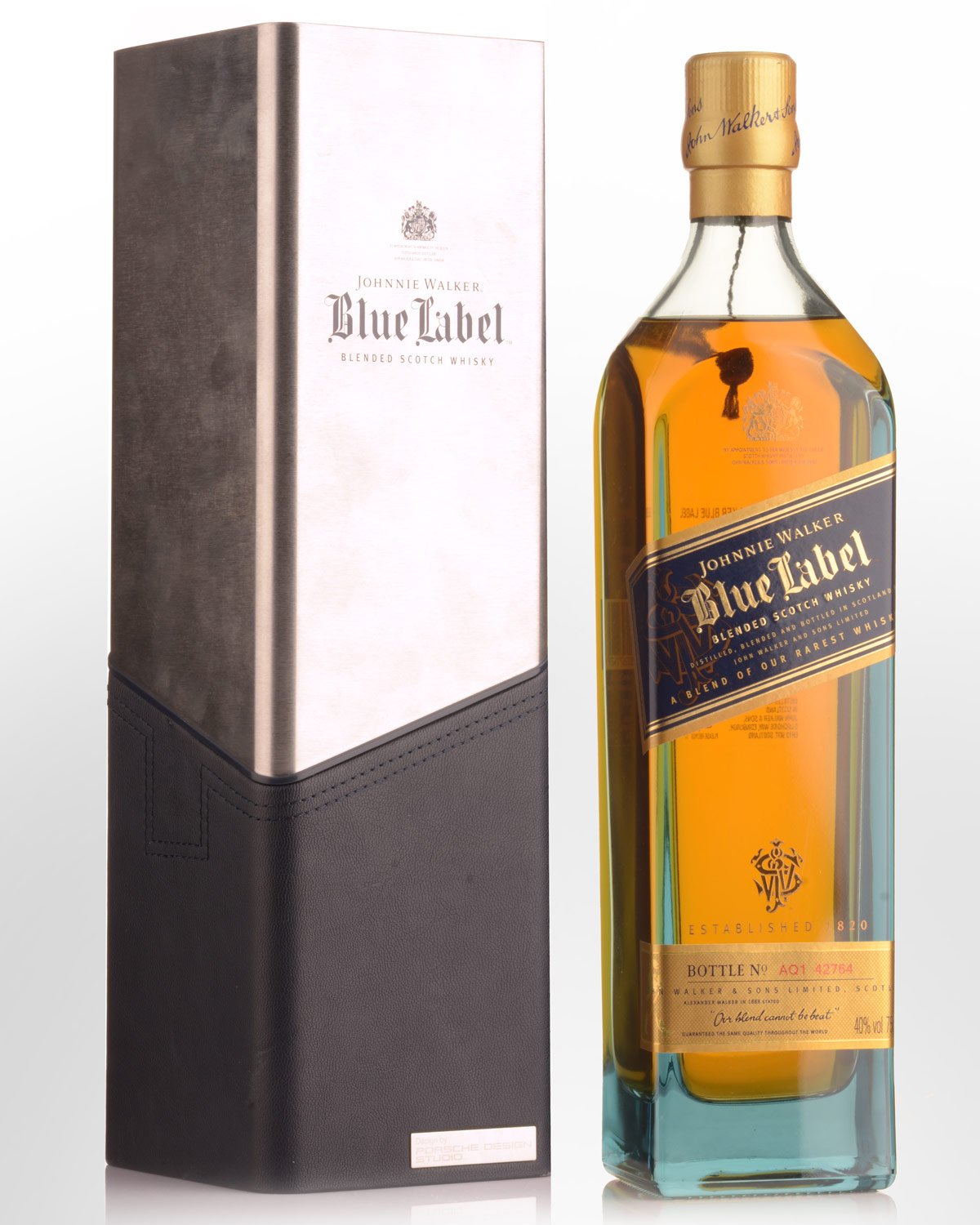 Johnnie Walker Limited Edition Porsche Design Studio Blue Label Blended Scotch Whisky (750ml)