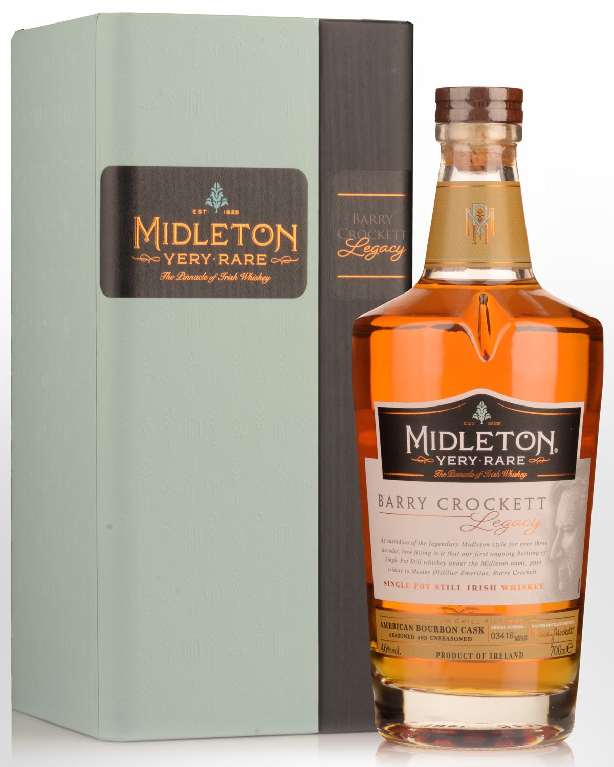 Midleton Very Rare Barry Crockett Legacy Single Pot Still Irish Whiskey (700ml)