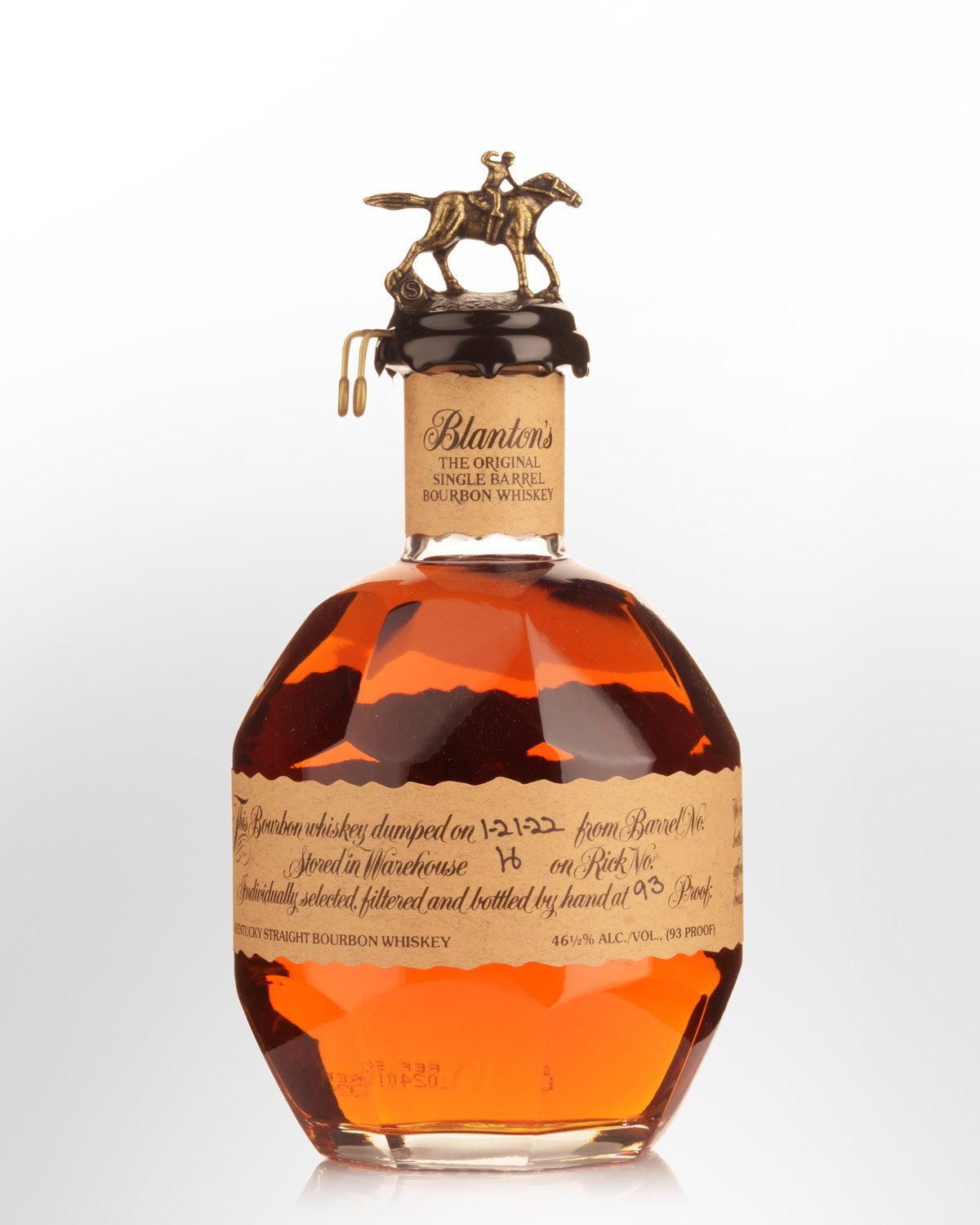 Blanton's The Original Single Barrel #554 Bourbon Whiskey (750ml)