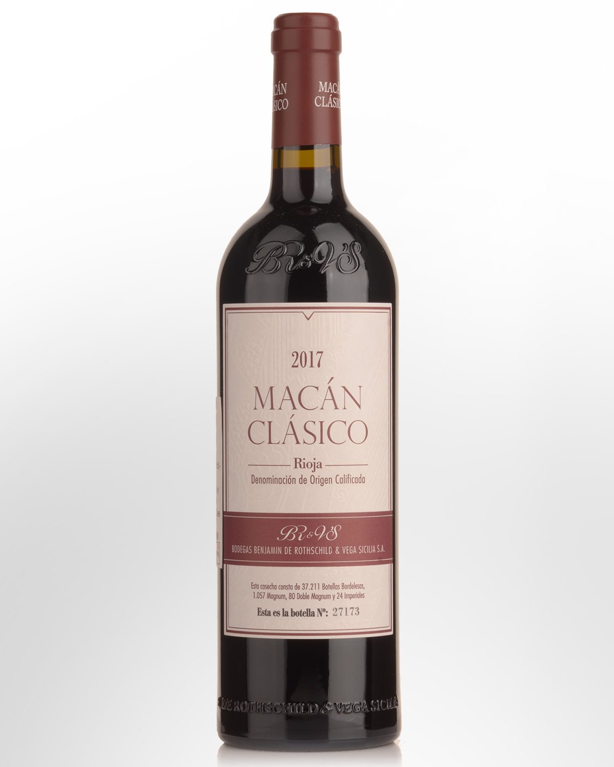 2017 Benjamin de Rothschild & Vega Sicilia Macan Clasico