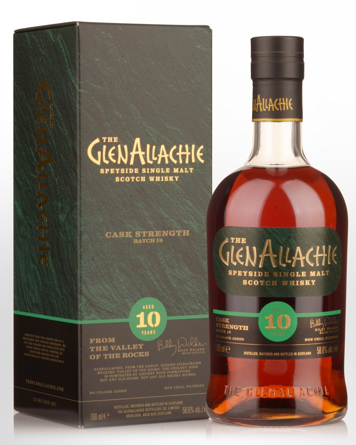 Glenallachie 10 Year Old Cask Strength Single Malt Scotch Whisky (700ml) - Batch 10