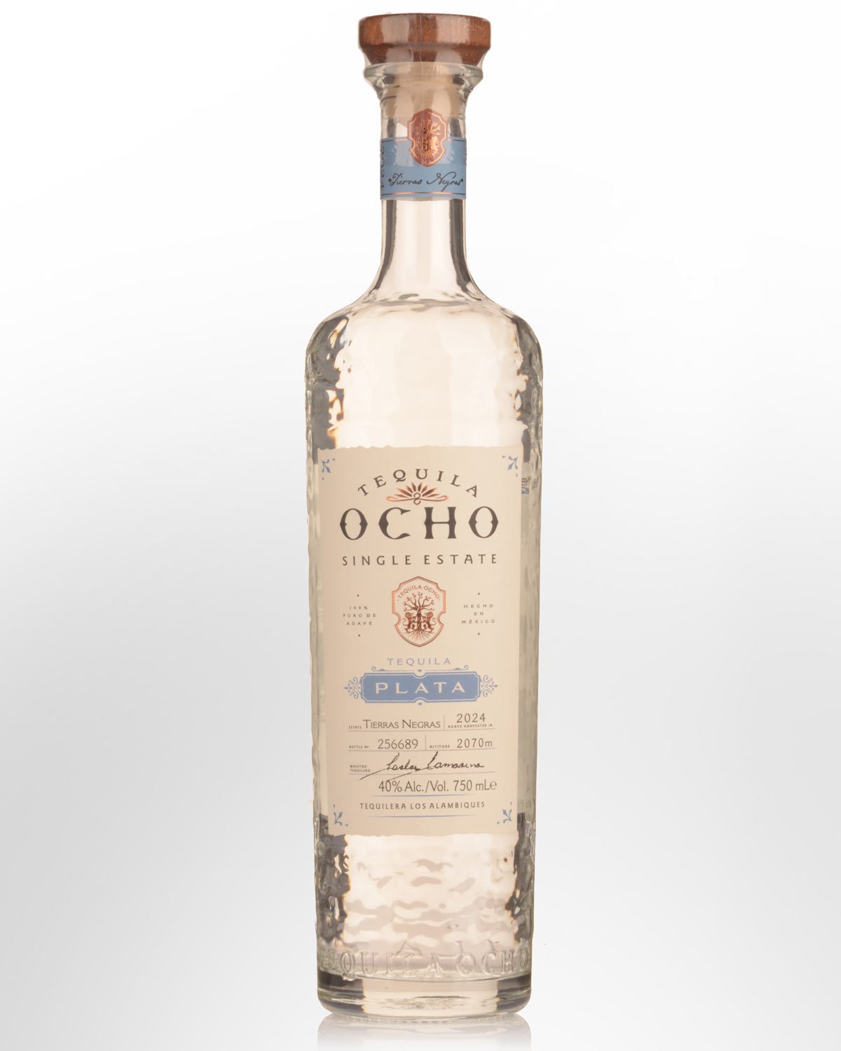 Tequila Ocho 100% Agave Plata Tequila (750ml)