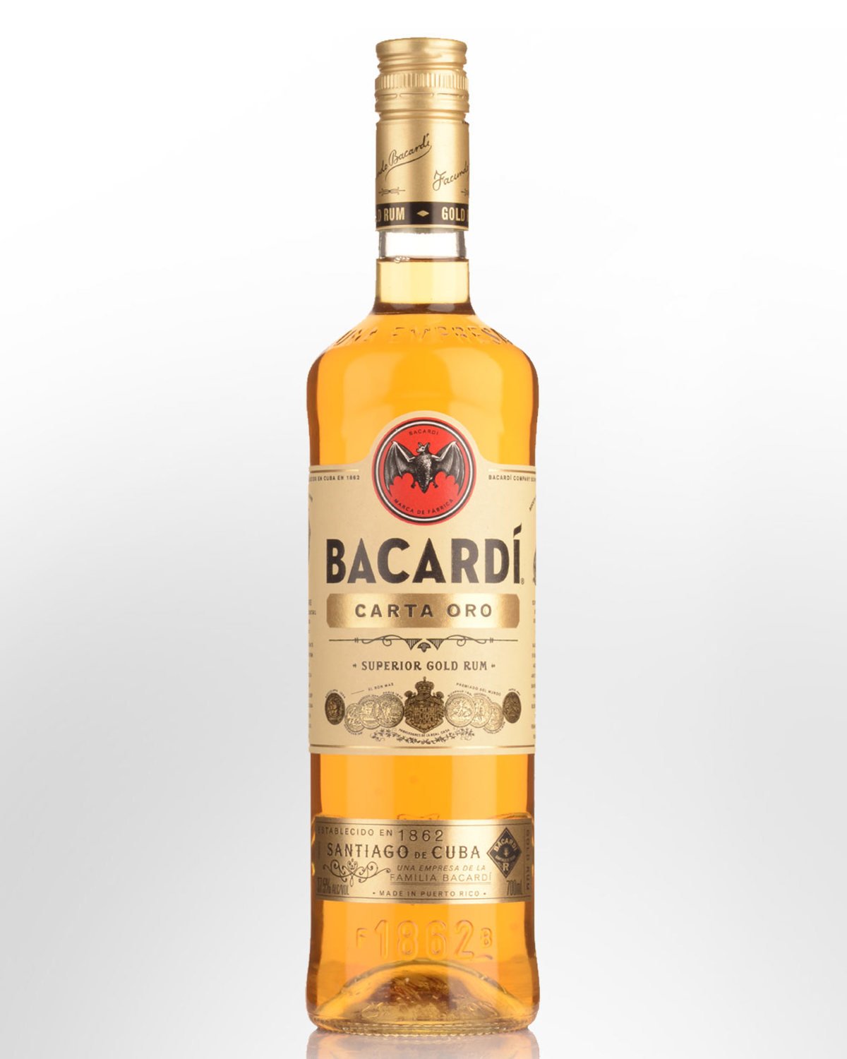 Bacardi Carta Oro Gold Rum (1000ml)