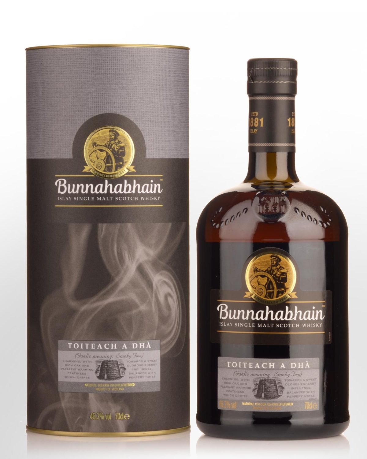 Bunnahabhain Toiteach A Dha Single Malt Scotch Whisky (700ml) - DAMAGED GIFT BOX