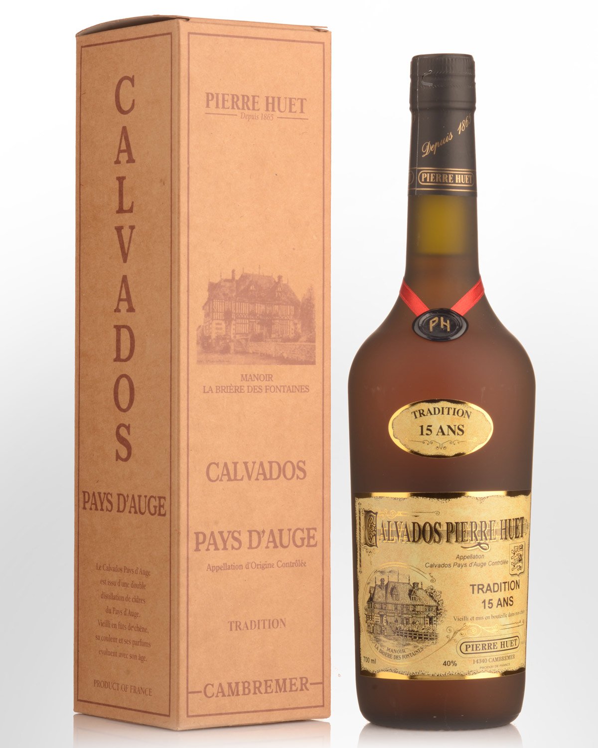 Pierre Huet Tradition 15 Year Old Calvados (700ml)